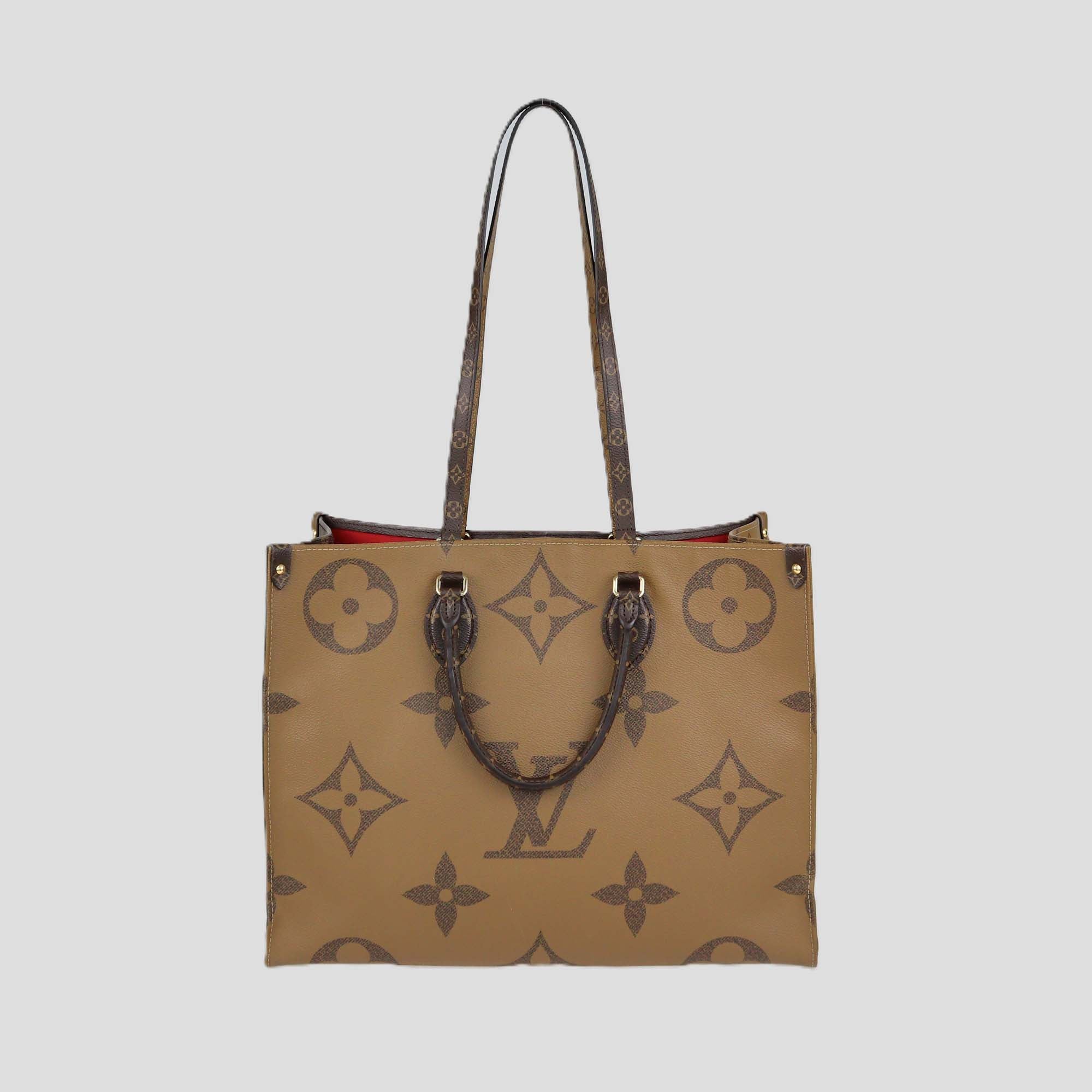 Louis Vuitton Monogram Canvas On The Go GM Reverse Bag