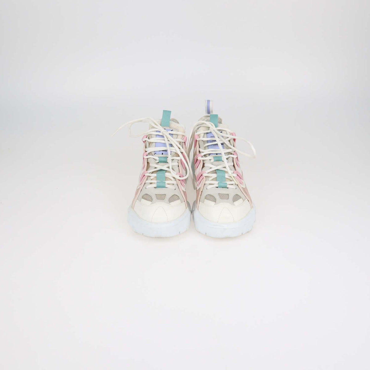 MCQ by Alexander McQueen Multicolor Mesh and Faux Leather BR-7Orbyt Descender Sneakers