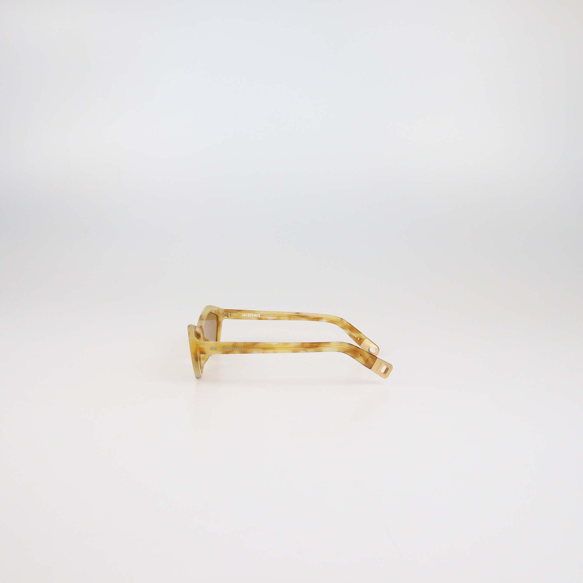 Jacquemus Beige Acetate Les Lunettes Bambino Sunglasses