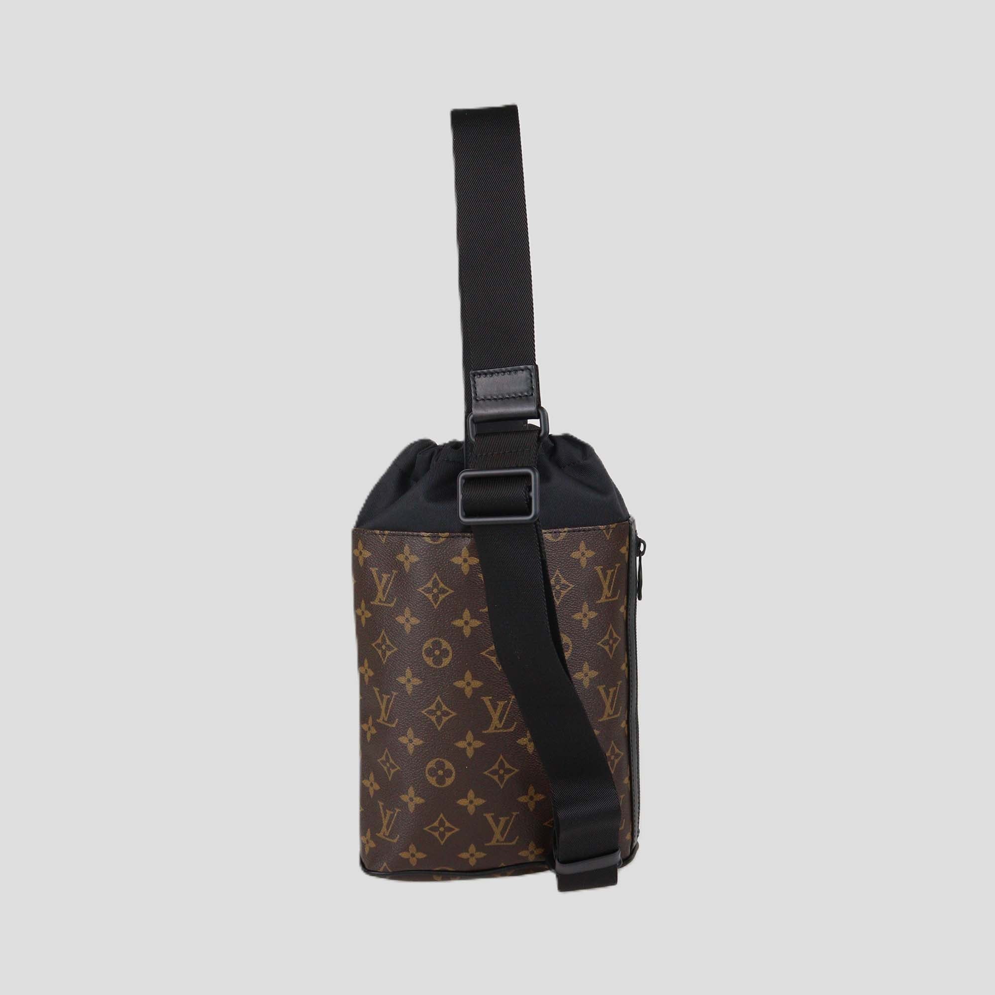 Louis Vuitton Monogram Canvas Logo Story Limited Edition Chalk Sling Bag