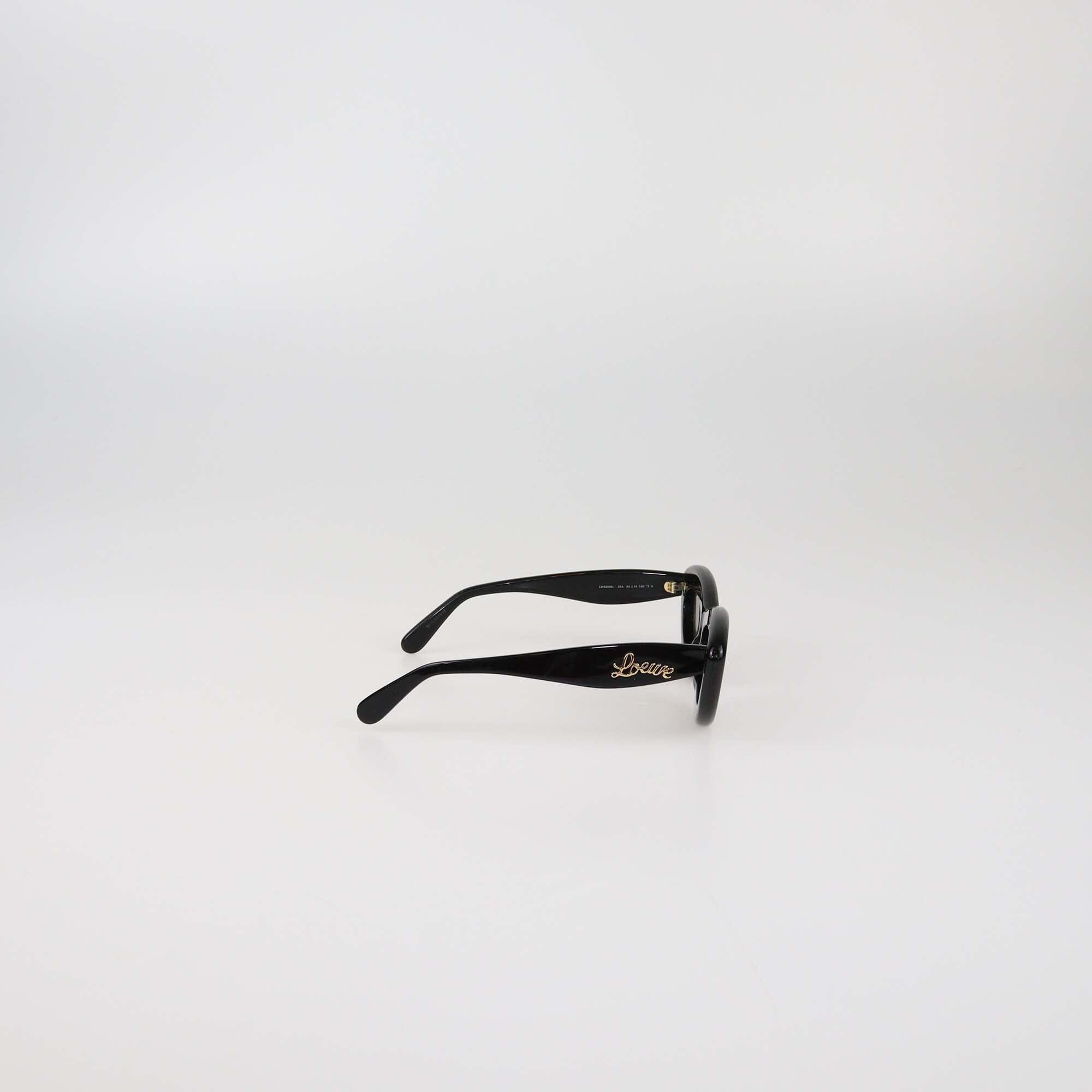 Loewe Black Cat Eye Sunglasses Womens Loewe