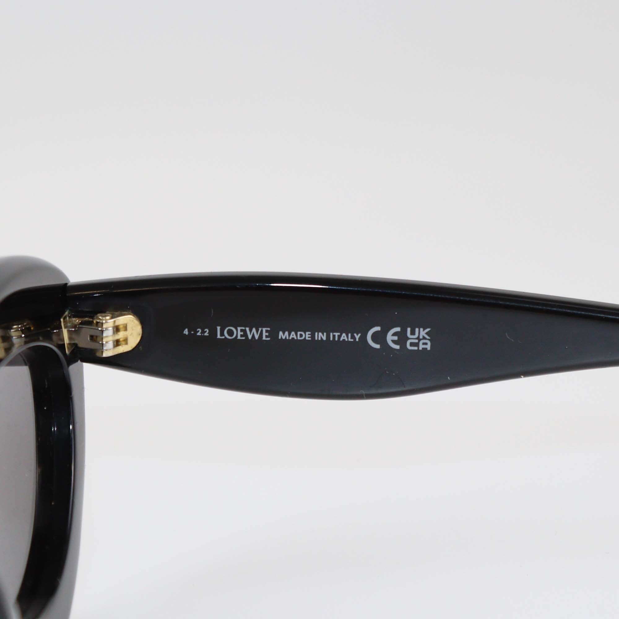 Loewe Black Cat Eye Sunglasses Womens Loewe