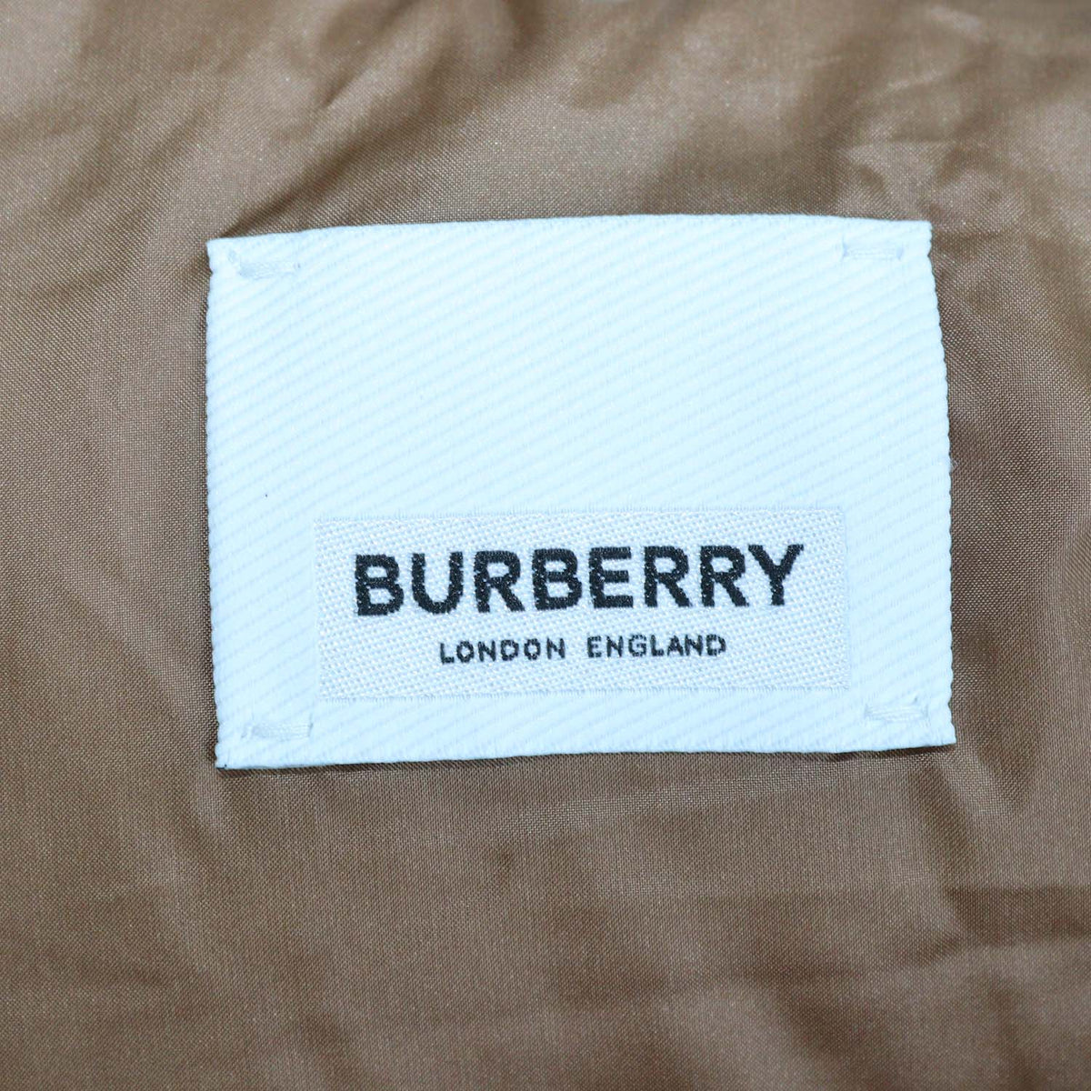 Burberry Brown Nylon Puffer Down Jacket