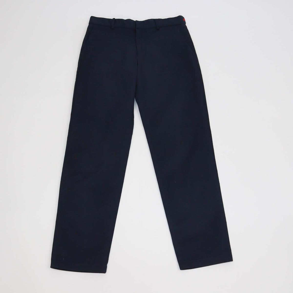 Gucci Navy Blue Cotton Twill Pants