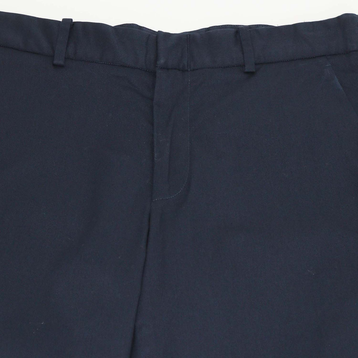 Gucci Navy Blue Cotton Twill Pants