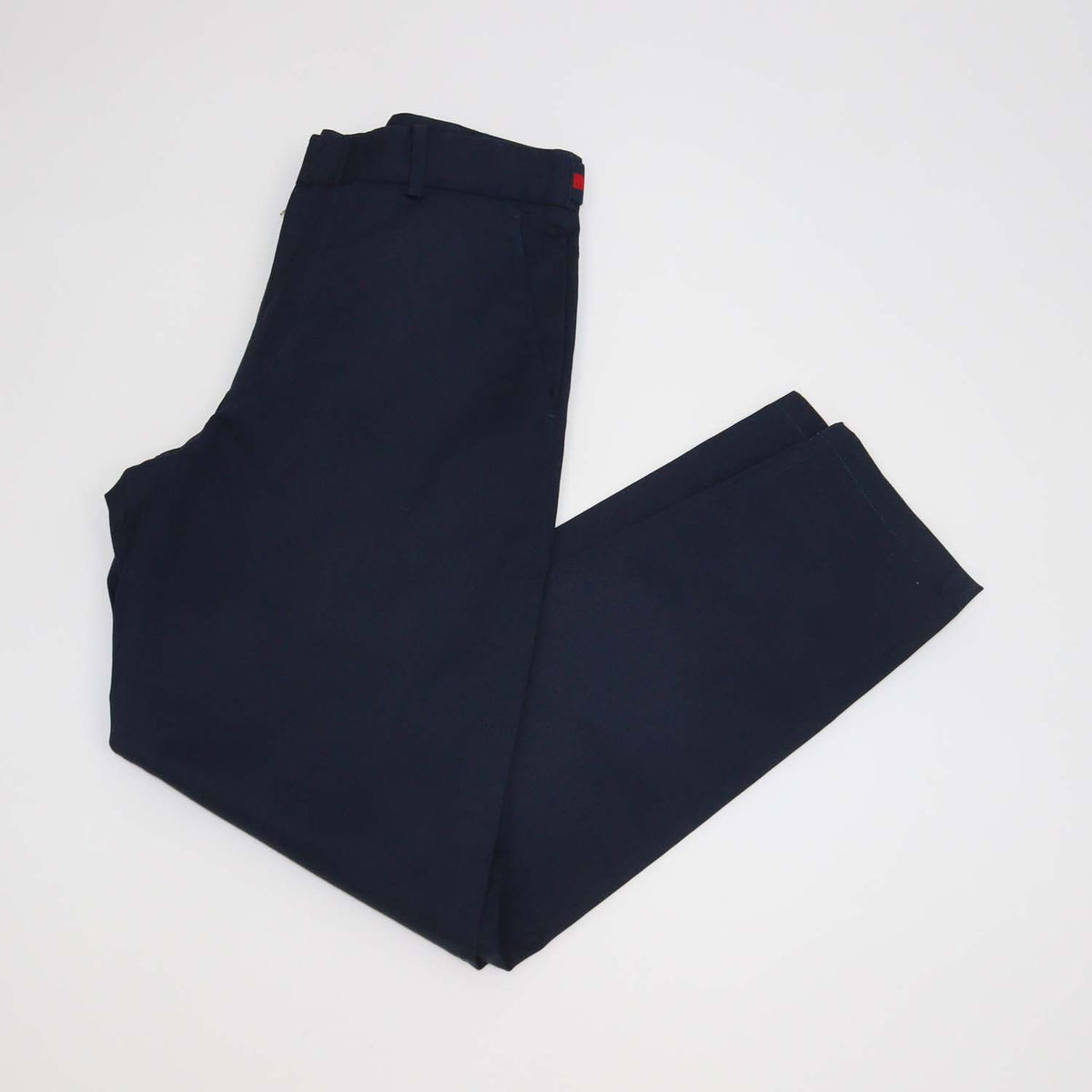 Gucci Navy Blue Cotton Twill Pants