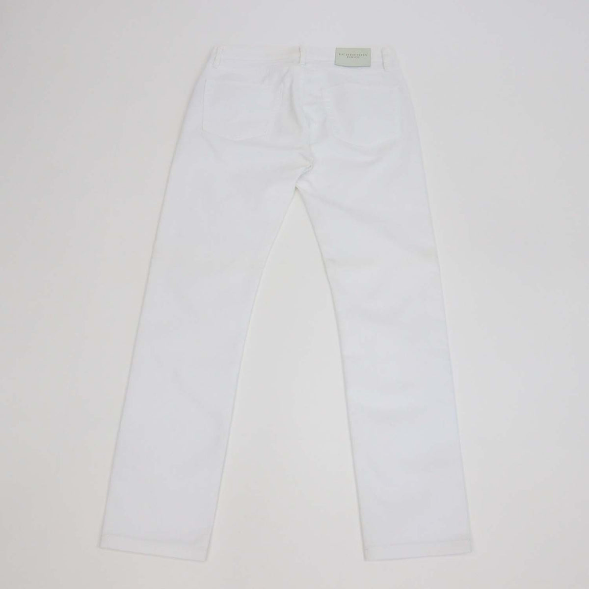 Burberry Brit White Denim Slim Pants