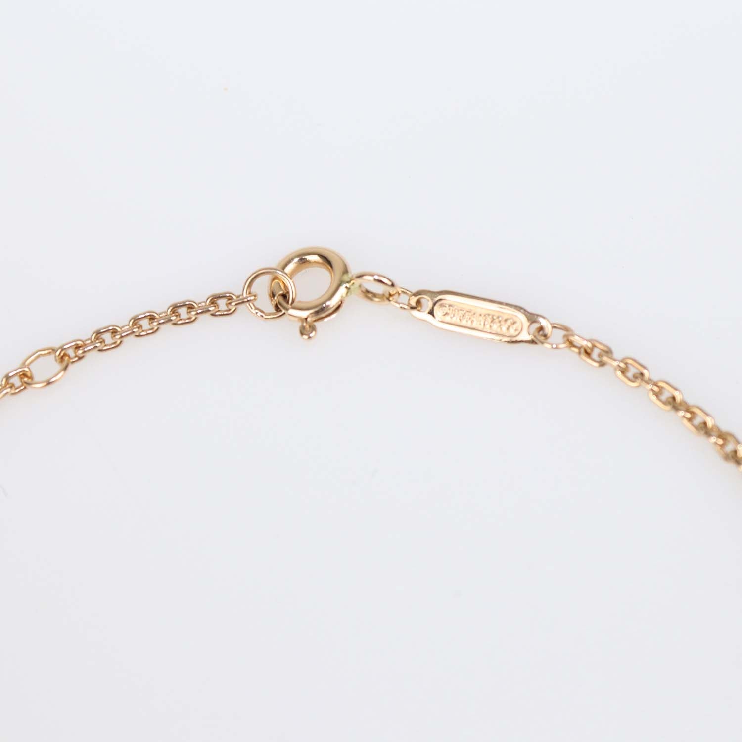 Tiffany & Co. 18K Rose Gold Hardware Double Link Bracelet