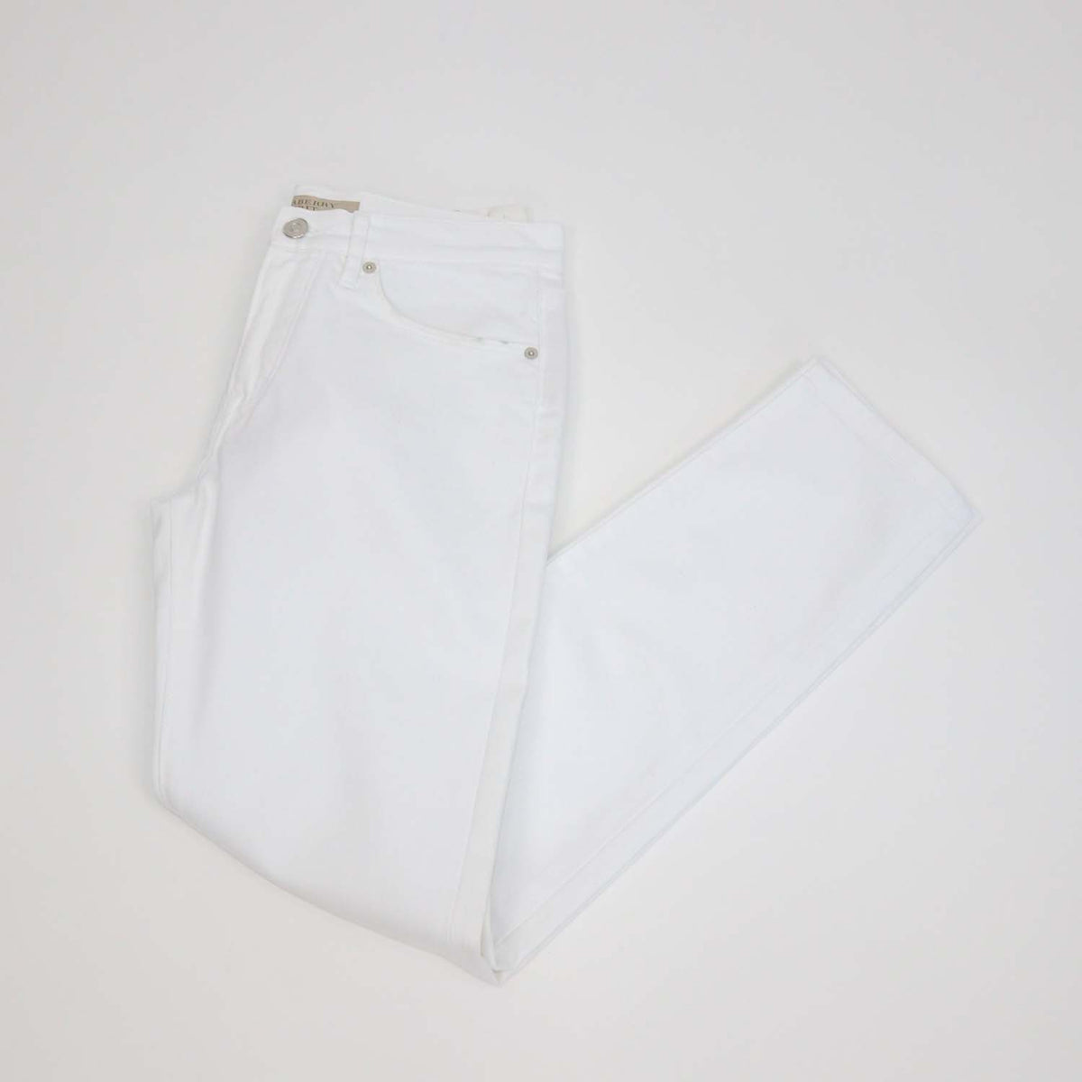 Burberry Brit White Denim Slim Pants