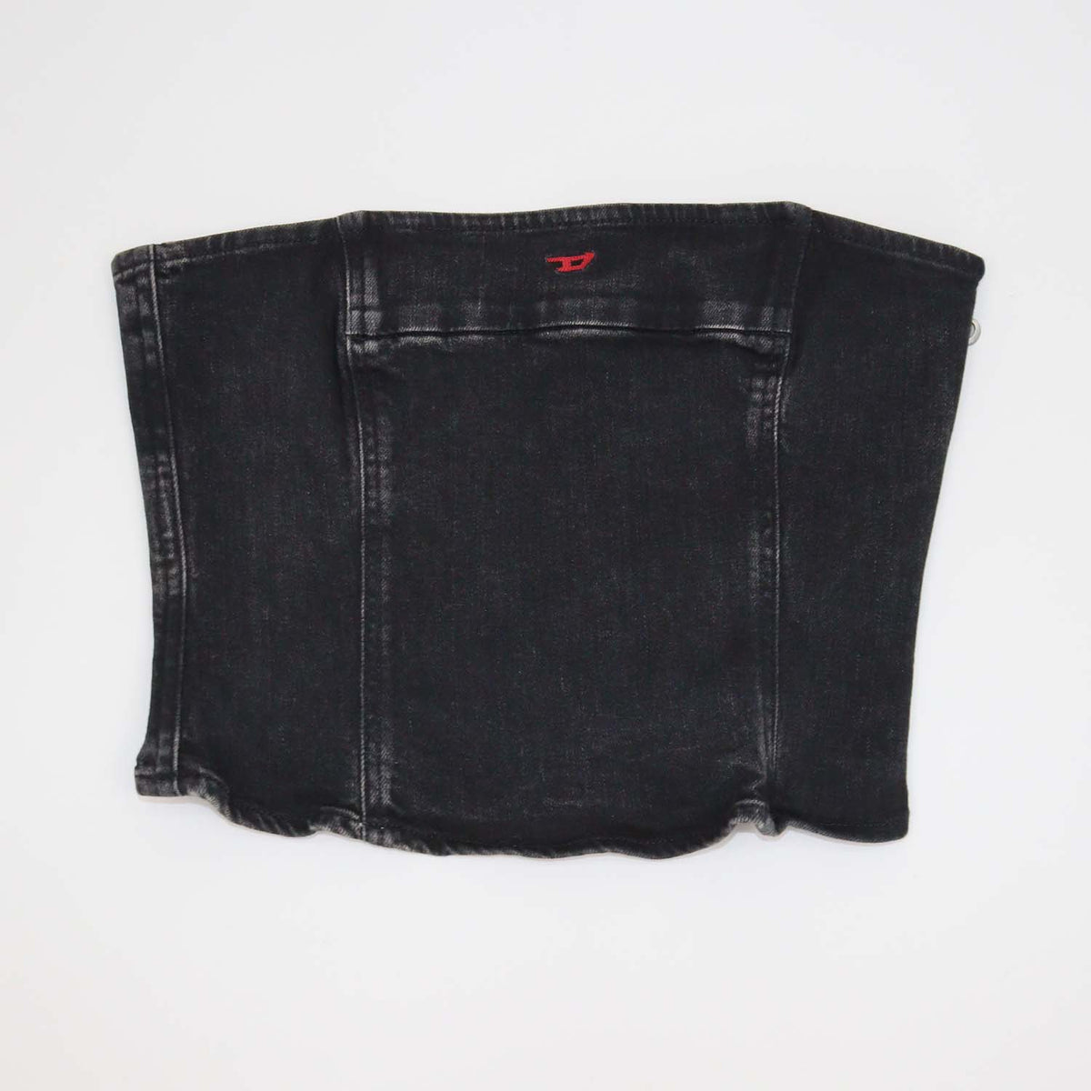 Diesel Black Denim Tube Top