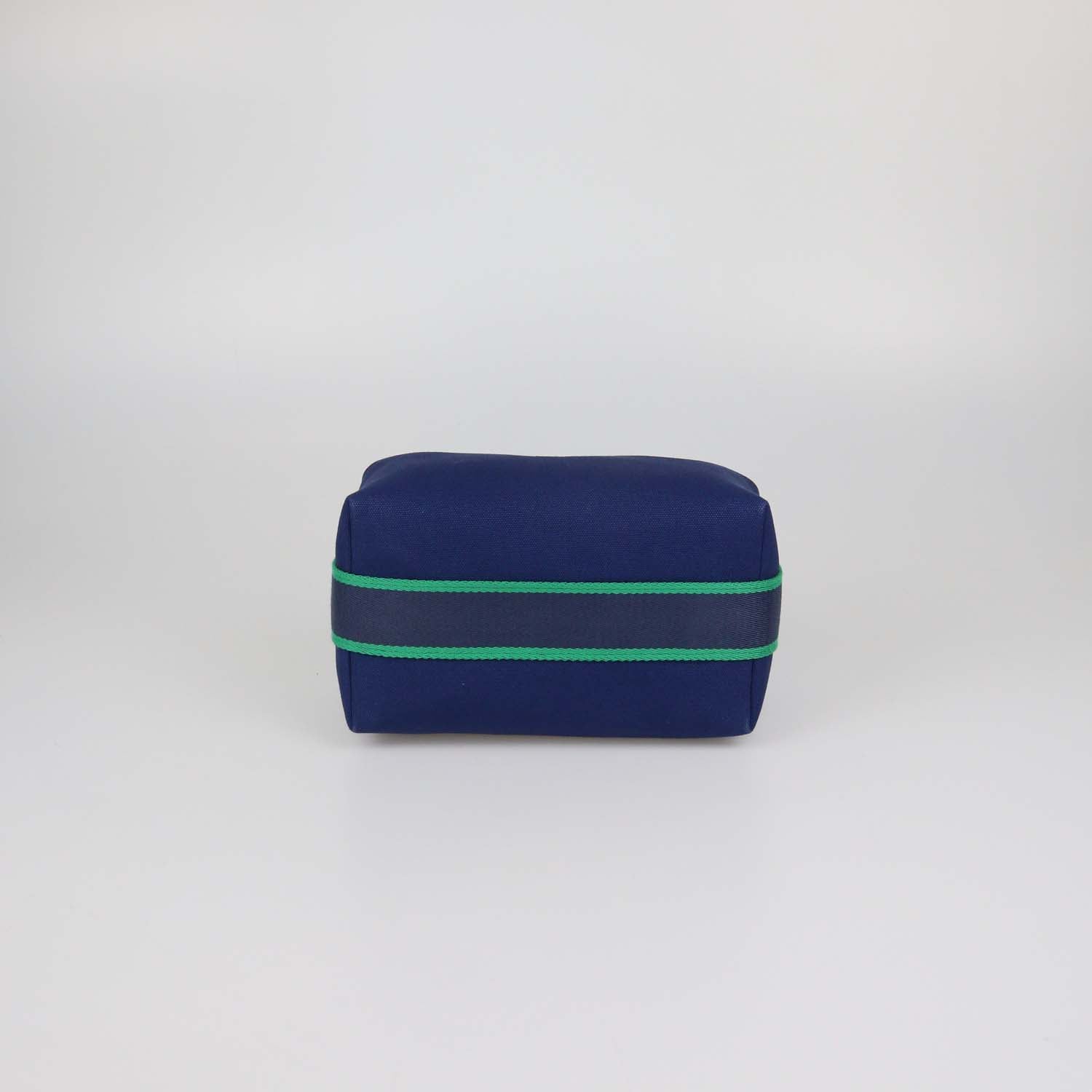 Hermes Marine Canvas Small Bride-a-Brac Case