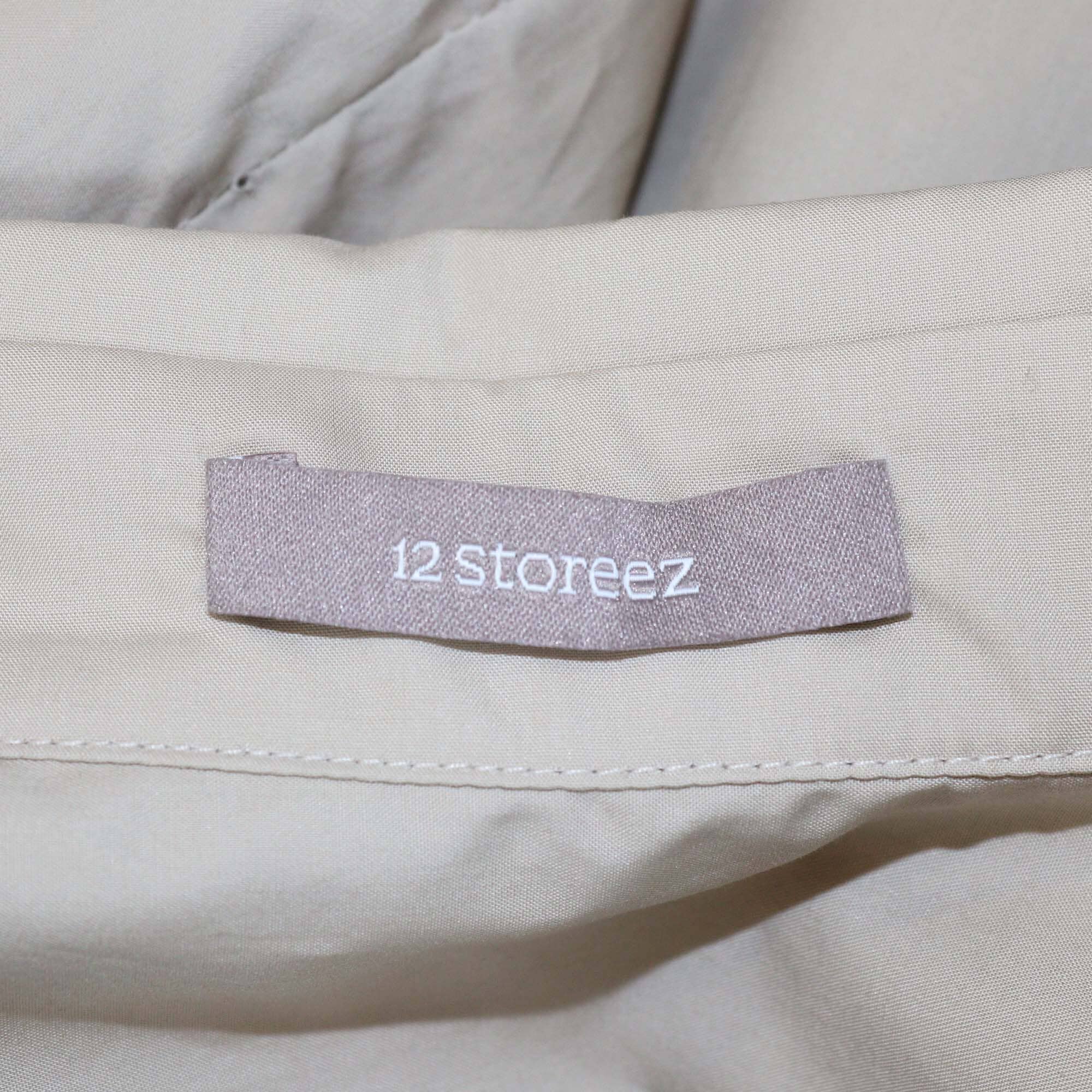12 Storeez Coffee Milk Long Sleeve Shirt Womens 12 Storeez