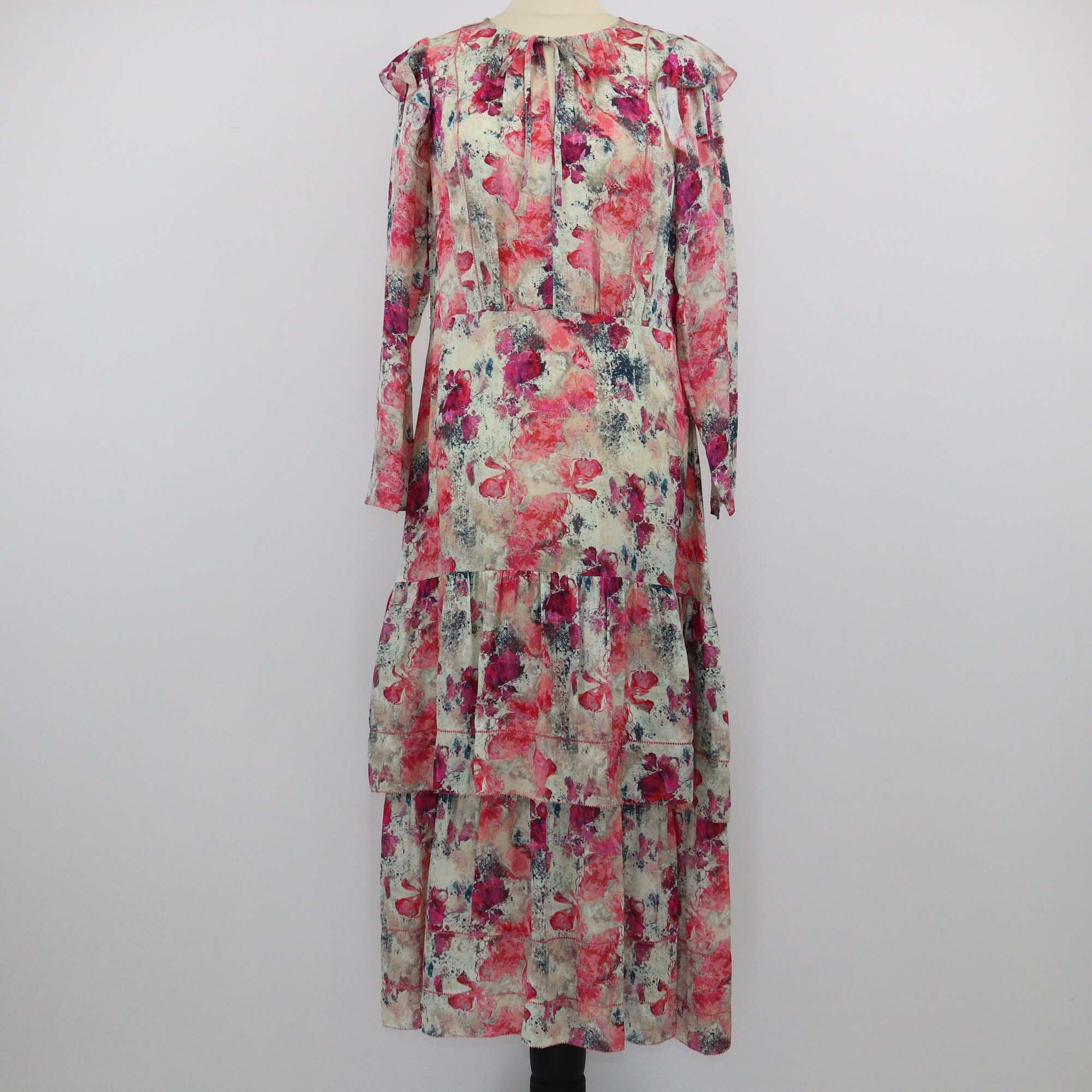 Marchesa Notte Multicolor Oleander Maxi Dress Womens Marchesa Notte