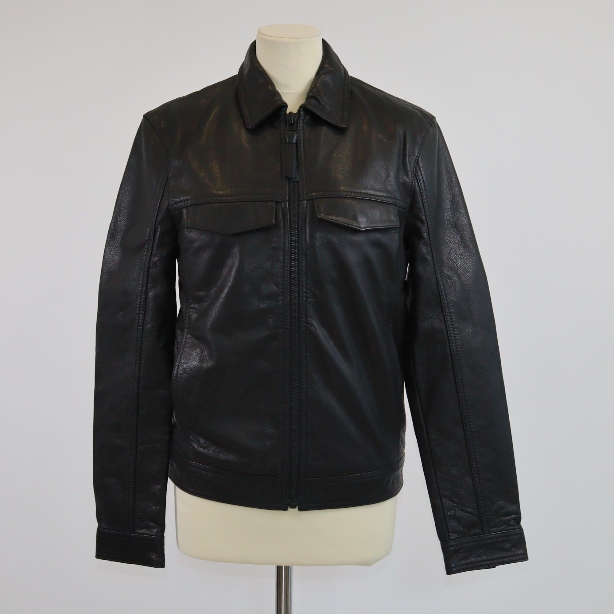Zadig & Voltaire Black Zip Front Jacket Womens Zadig & Voltaire