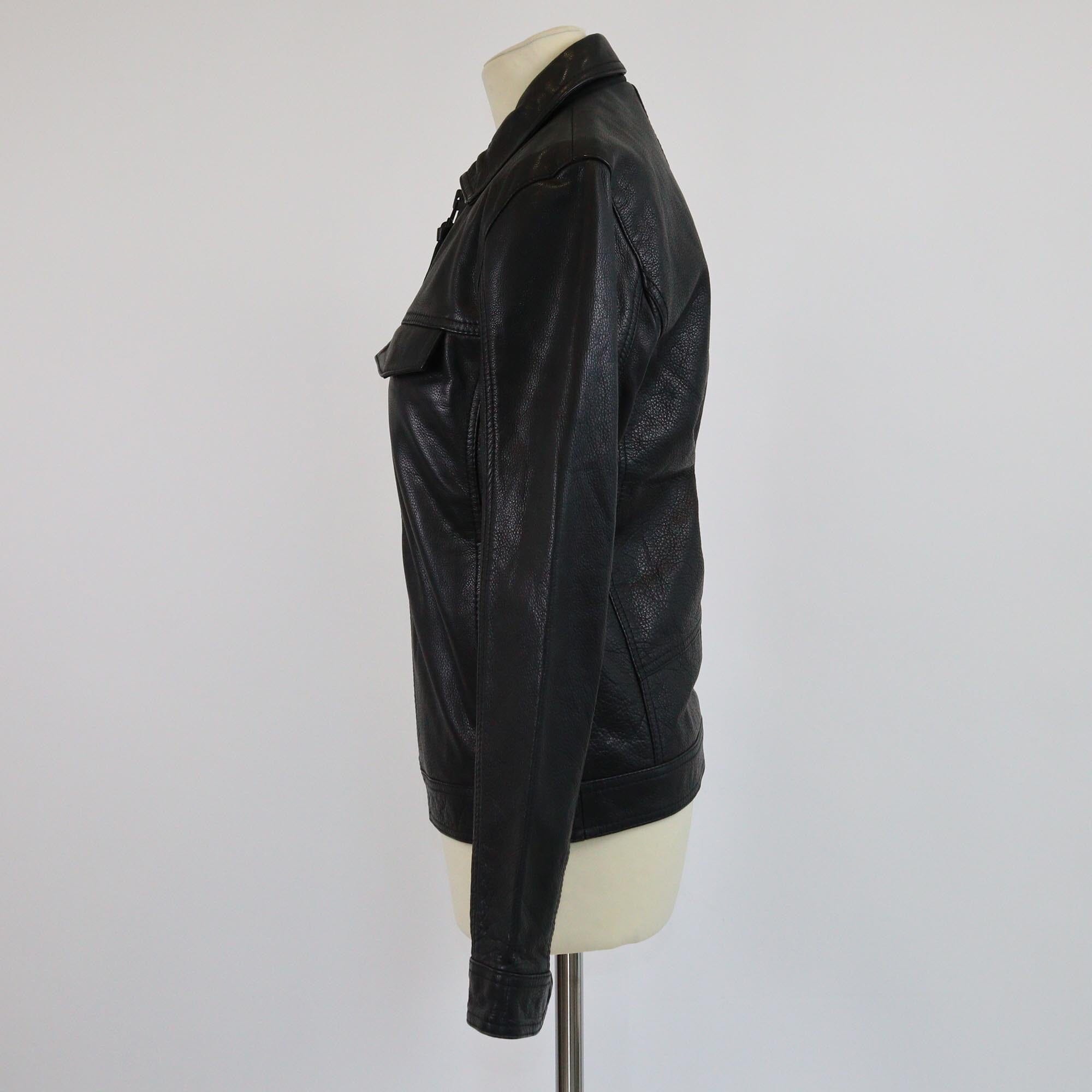 Zadig & Voltaire Black Zip Front Jacket Womens Zadig & Voltaire