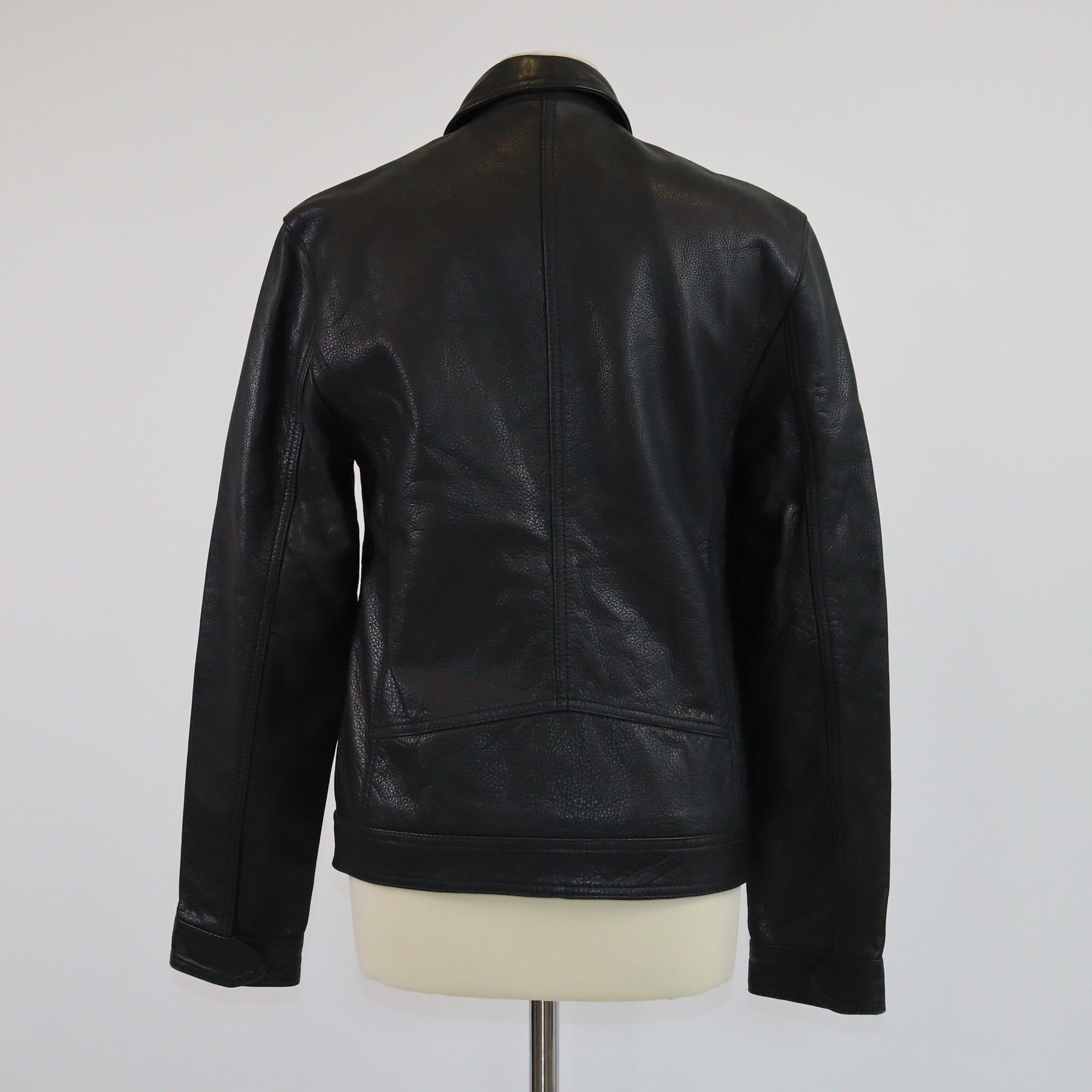 Zadig & Voltaire Black Zip Front Jacket Womens Zadig & Voltaire