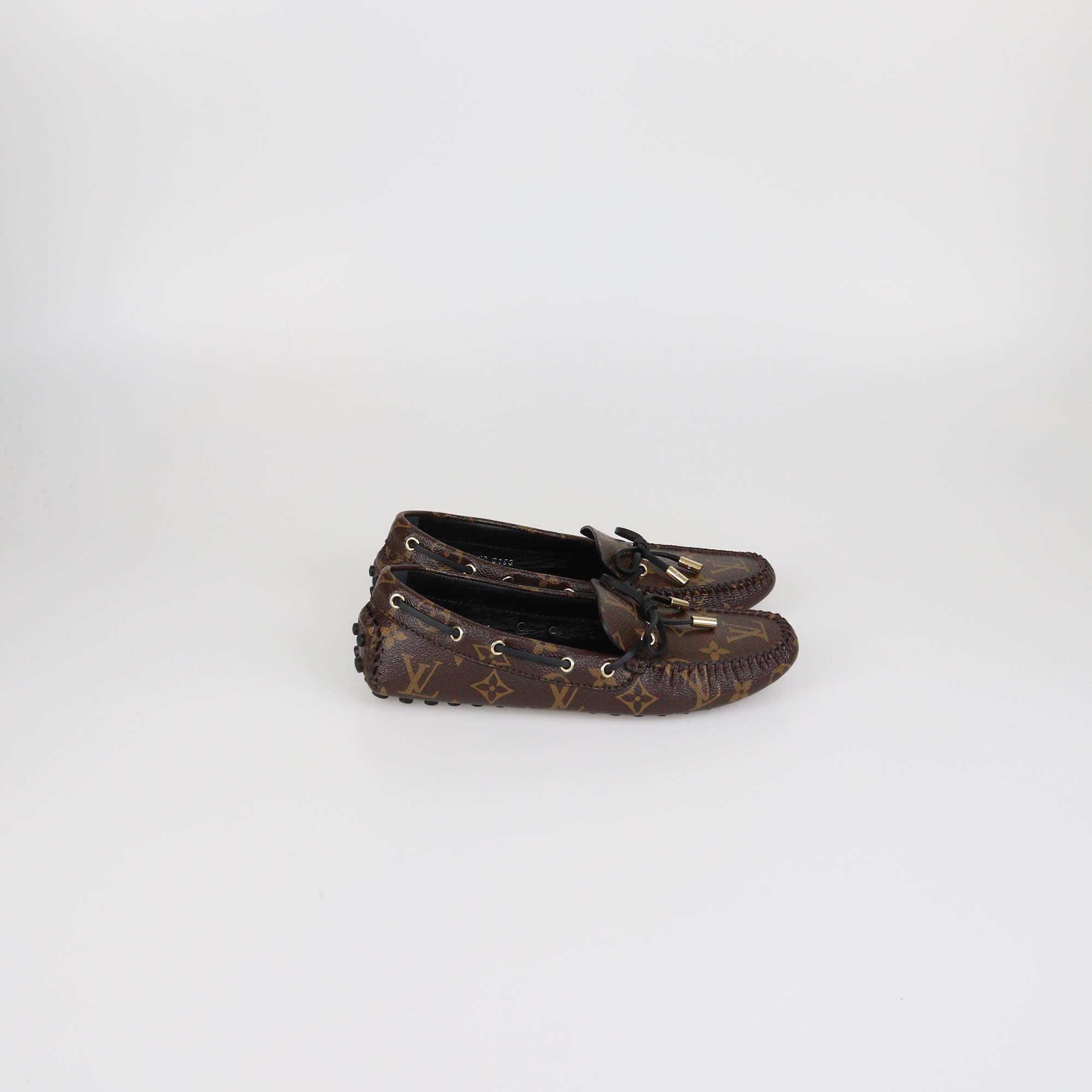 Louis Vuitton Monogram Canvas Gloria Flat Loafers