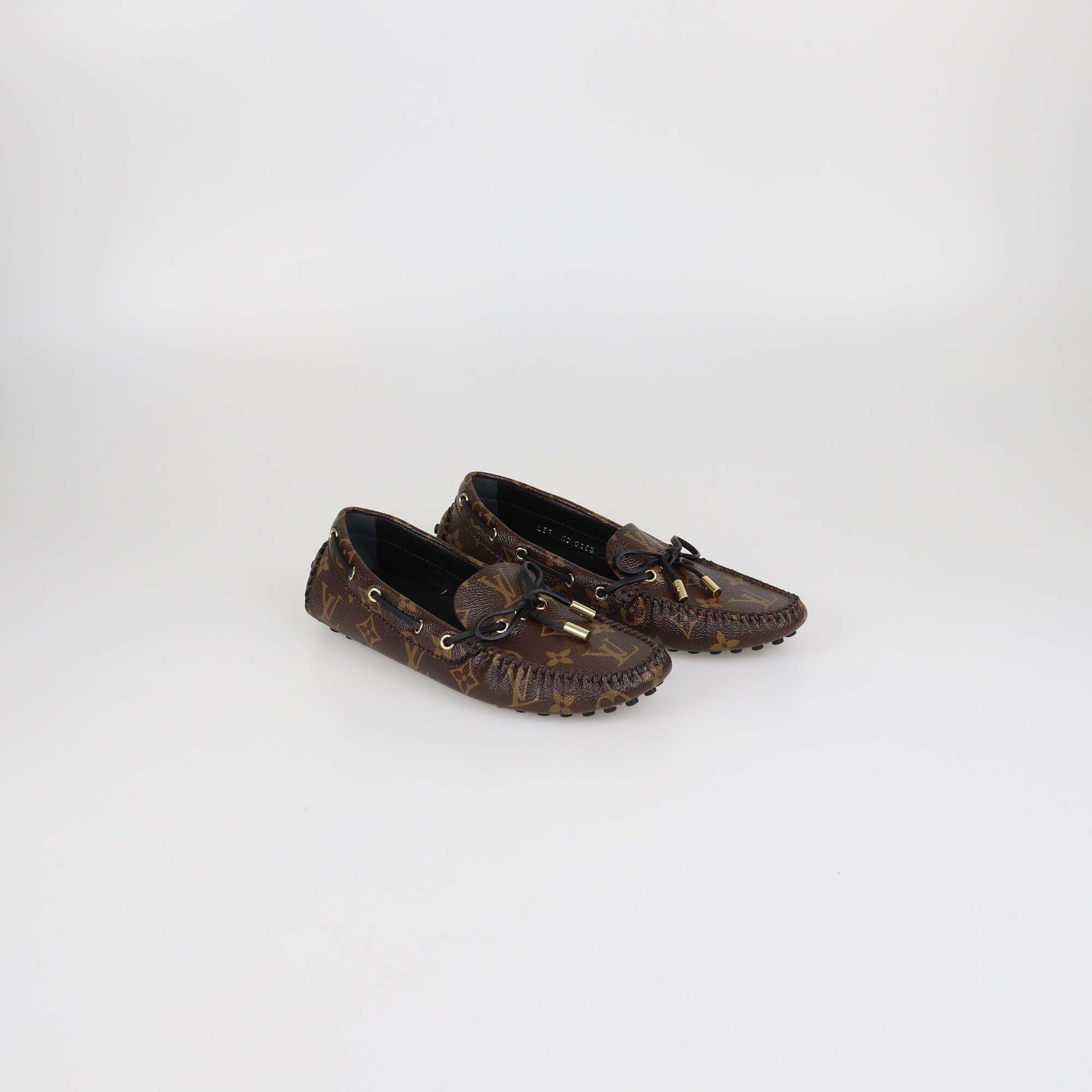 Louis Vuitton Monogram Canvas Gloria Flat Loafers