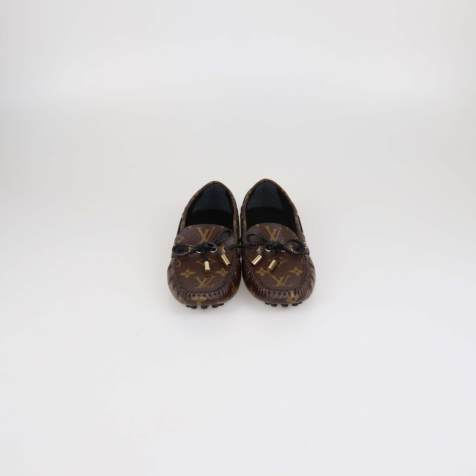 Louis Vuitton Monogram Canvas Gloria Flat Loafers
