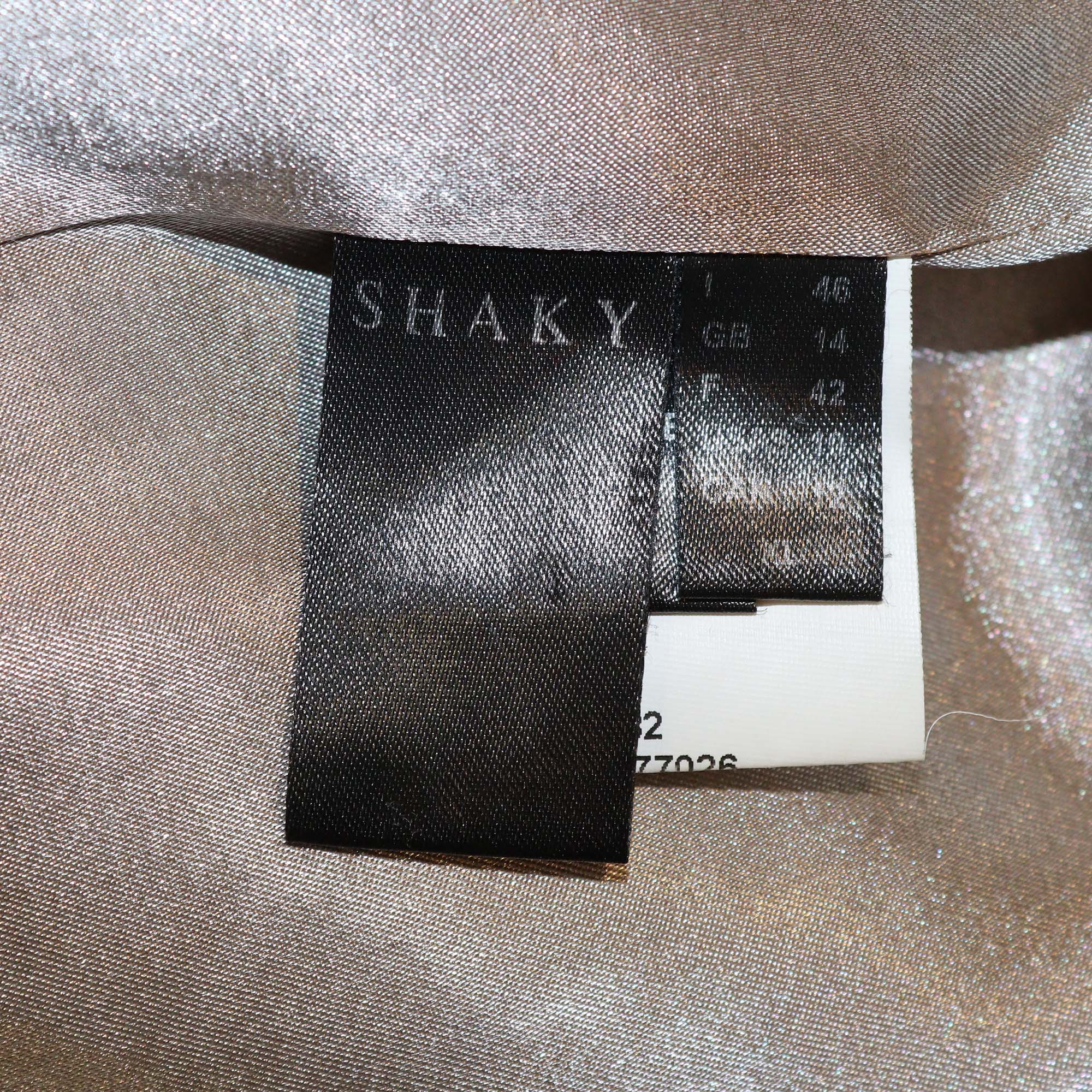 Shaky Grey Loro Piana Cashmere Blended Pocket Long Coat