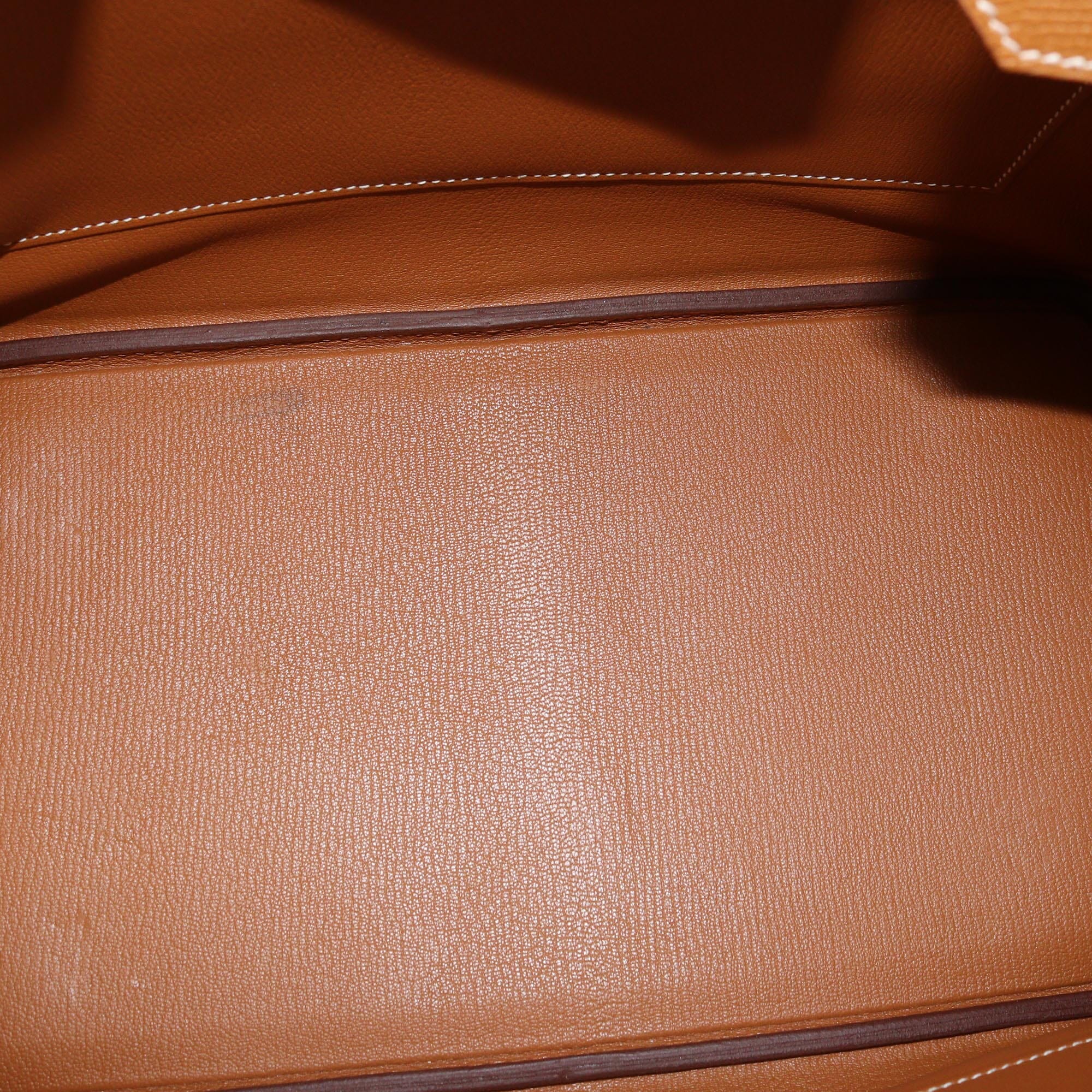 Hermes Gold Epsom Gold Hardware Birkin 35 Womens Hermes