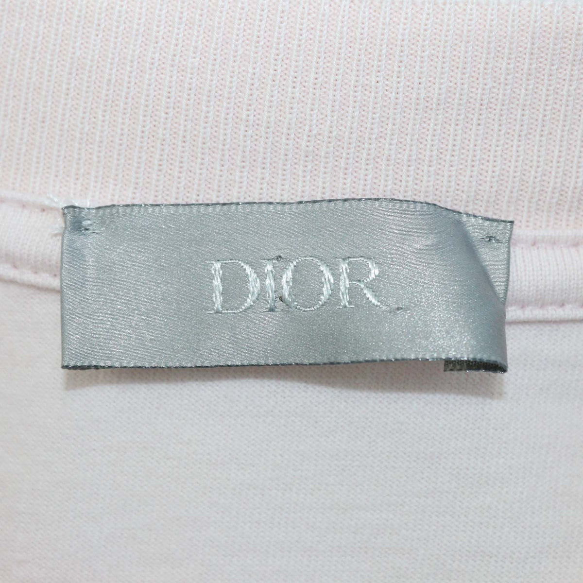 Christian Dior Pink Cotton Jardin Embroisered Relaxed Fit T-Shirt