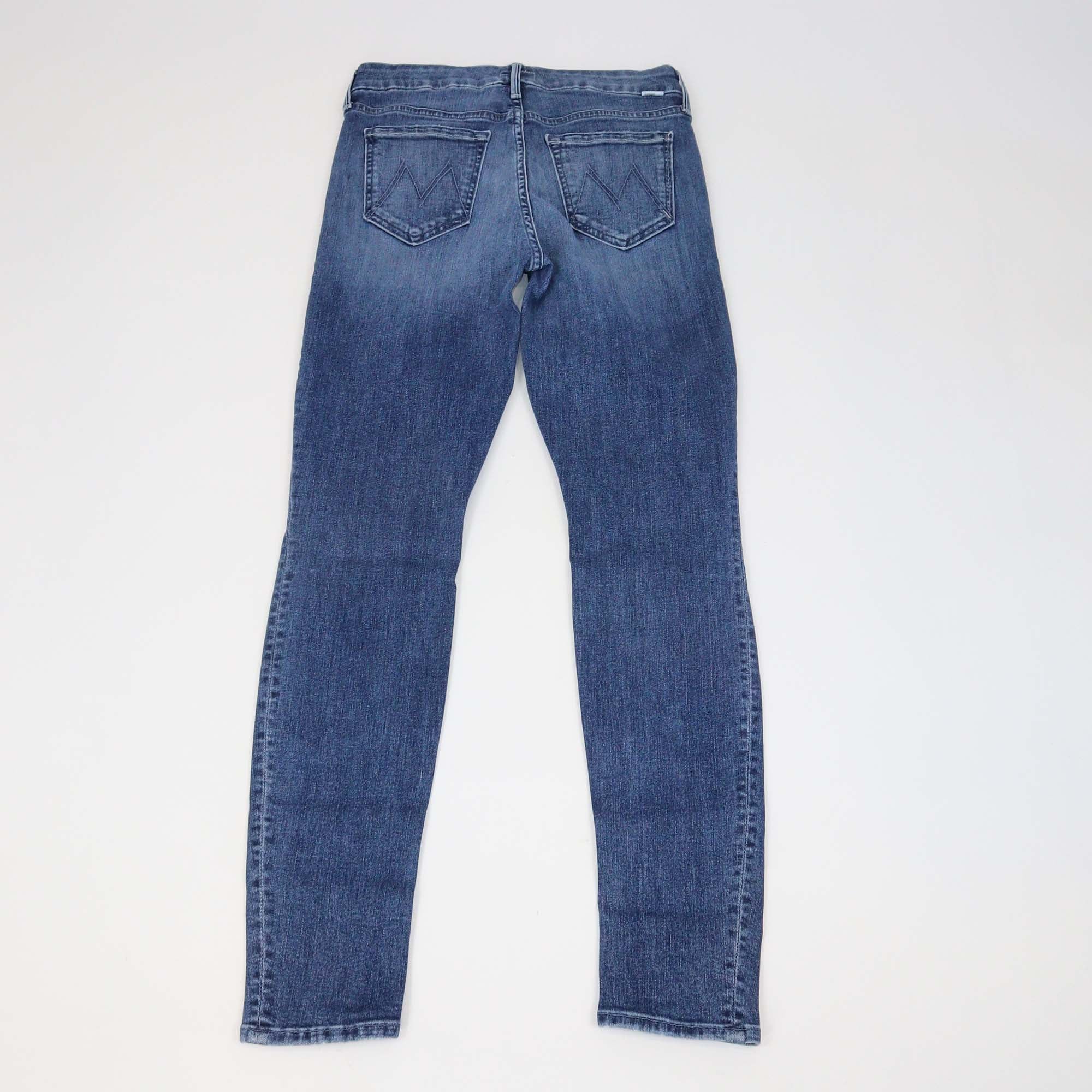 Mother Blue Denim High Waisted Looker Jeans