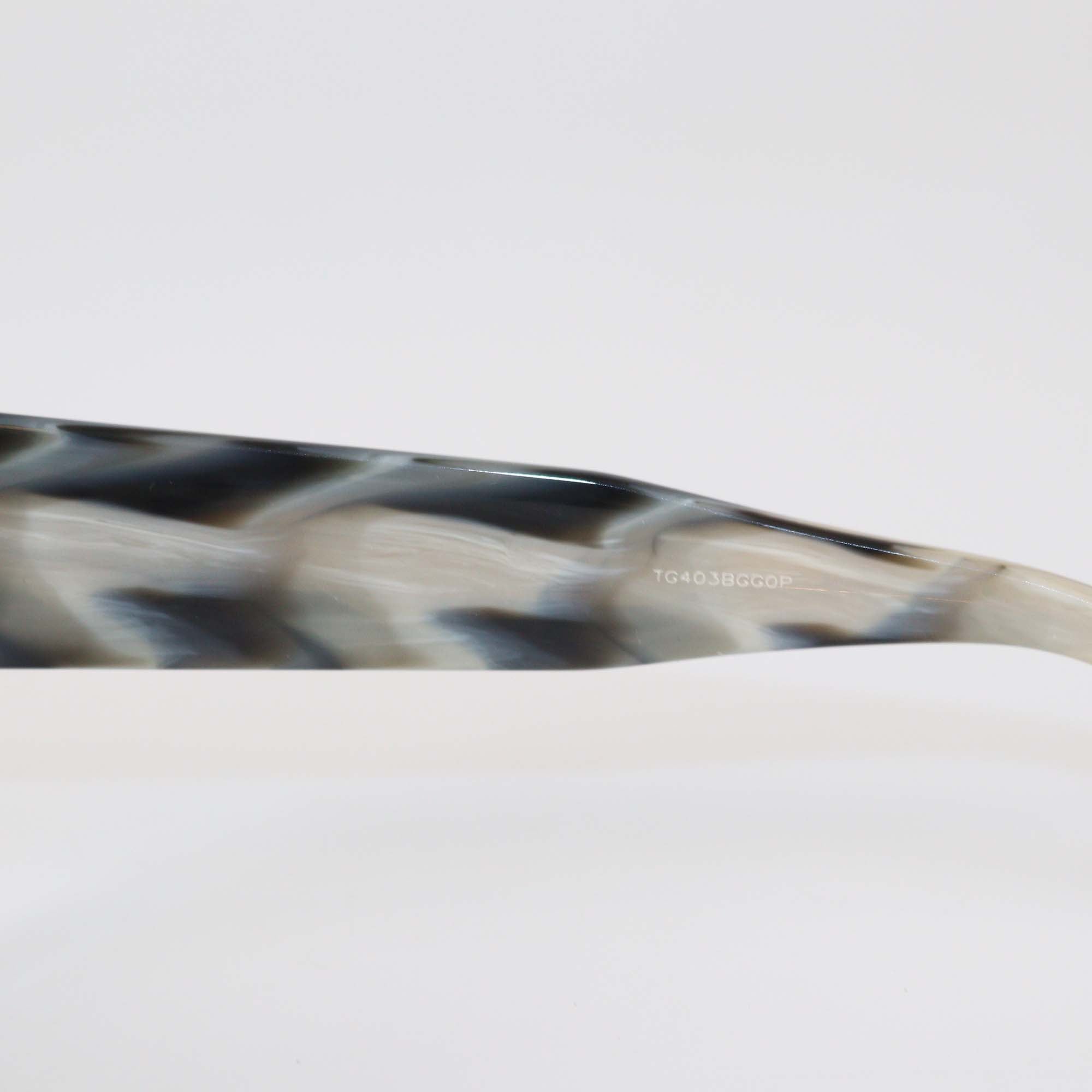 Gucci Grey/Black Gradient Crystal Studded Square Oversized Sunglasses