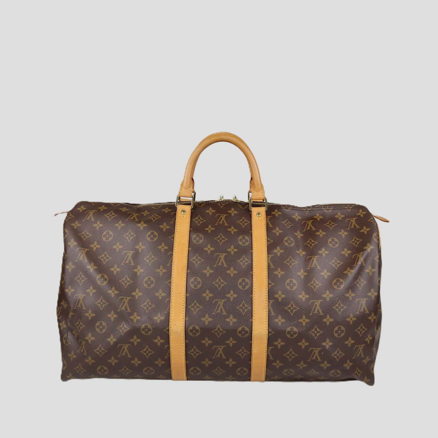 Louis Vuitton Monogram Canvas Keepall 55 Bag