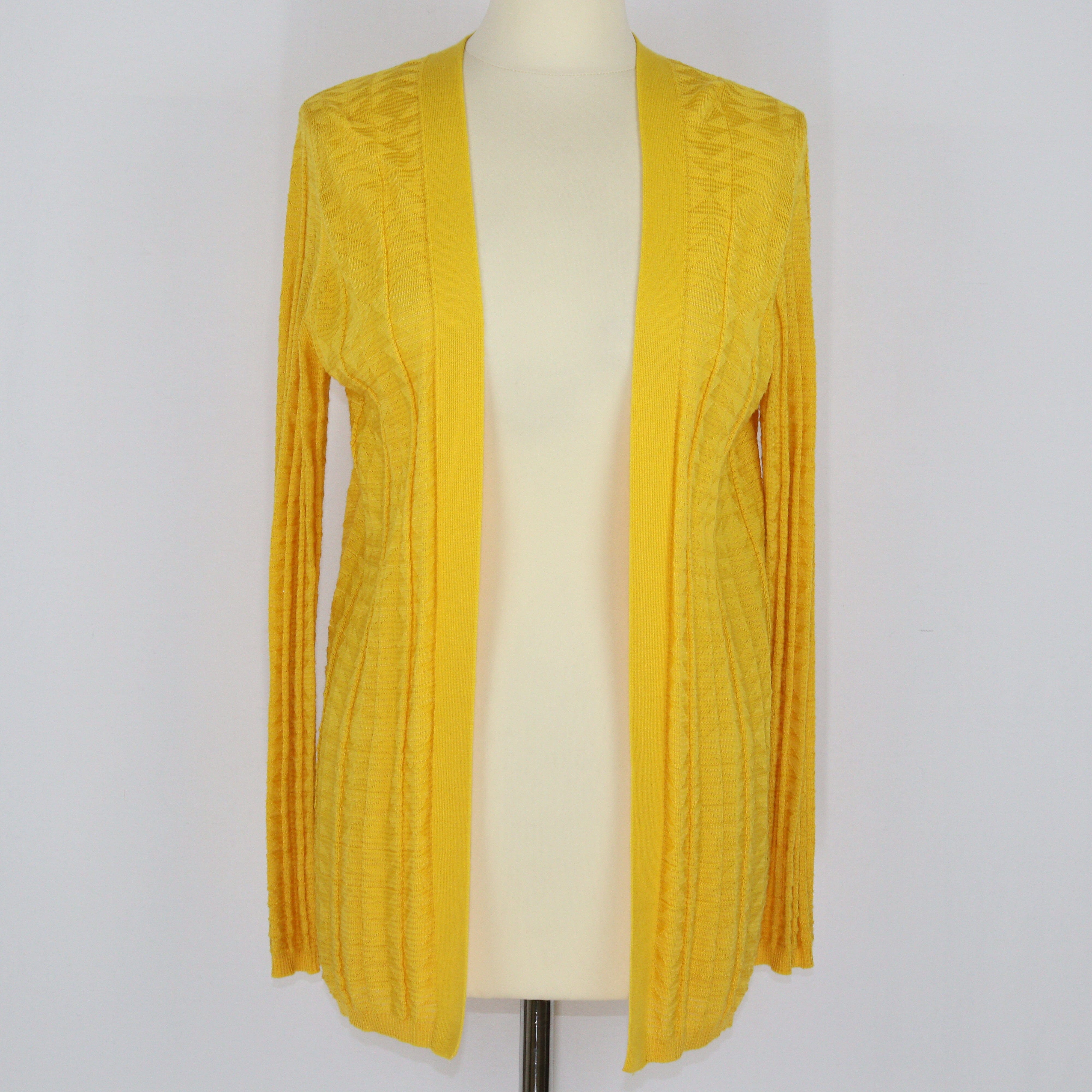 Yellow Longsleeve Cardigan Clothings M Missoni 