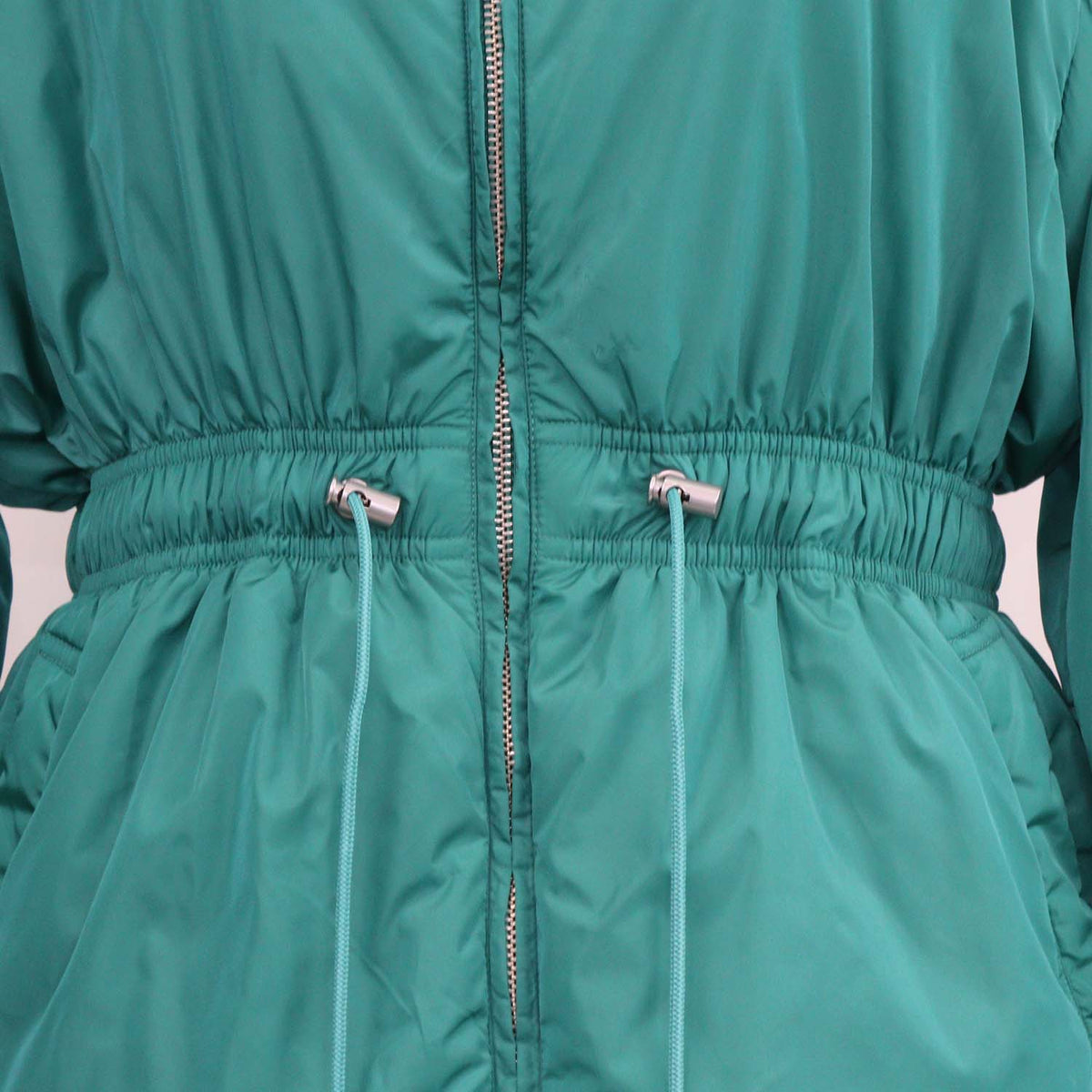 Isabel Marant Green Nylon Dastyni High Neck Jacket