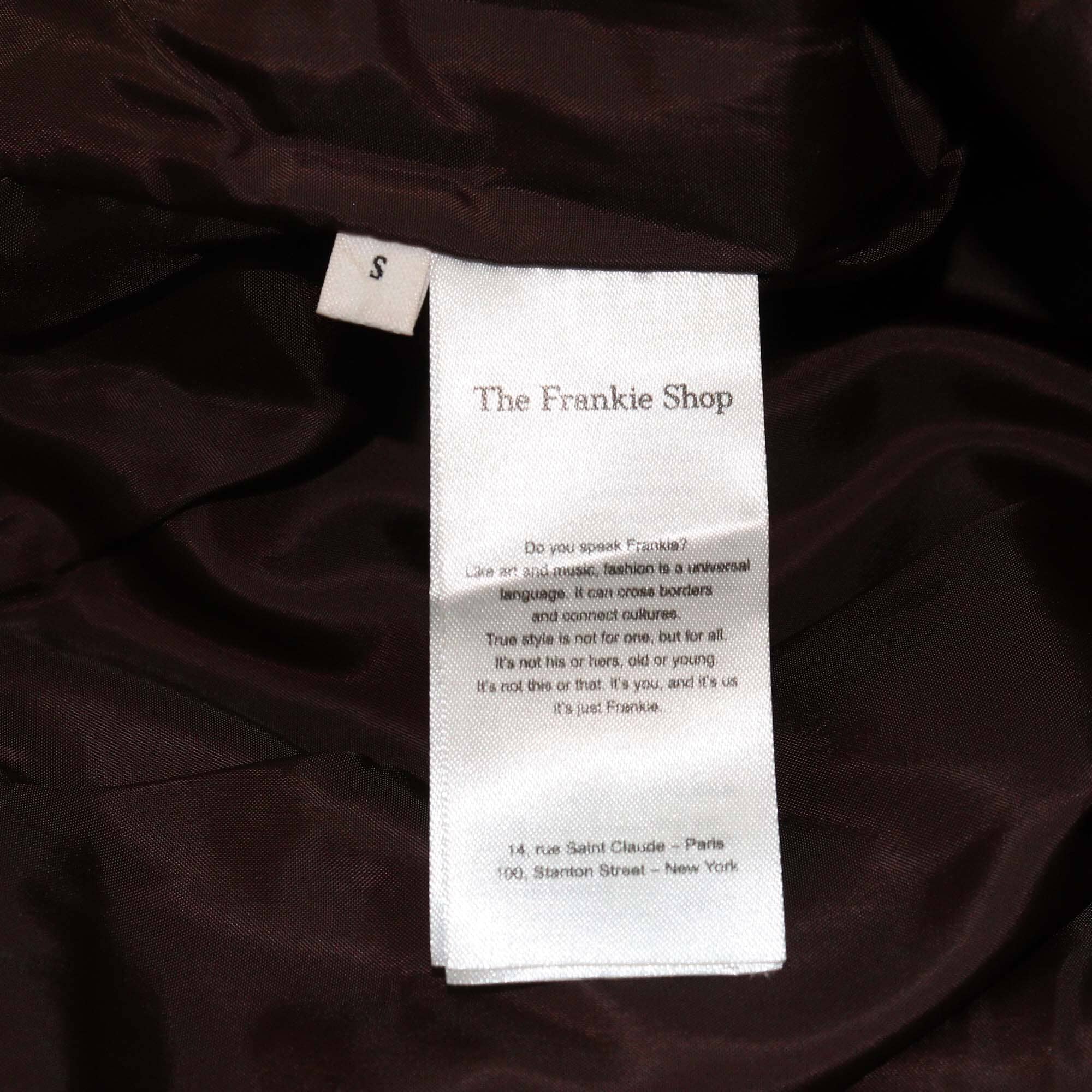 The Frankie Shop Brown Hedi Wrap Midi Skirt Womens The Frankie Shop
