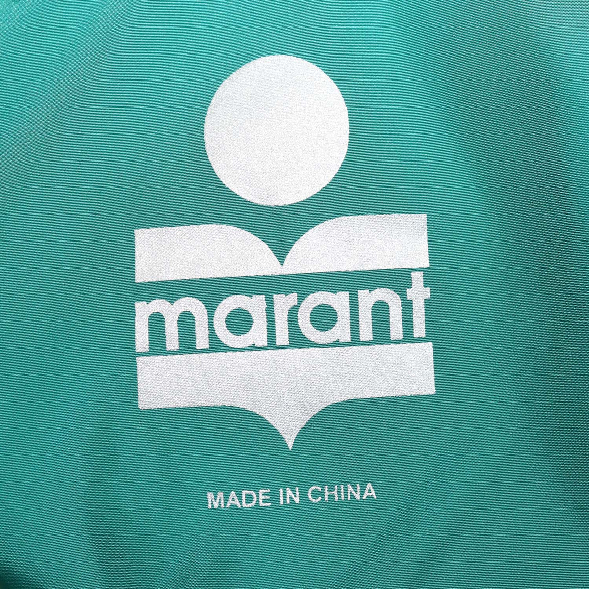 Isabel Marant Green Nylon Dastyni High Neck Jacket