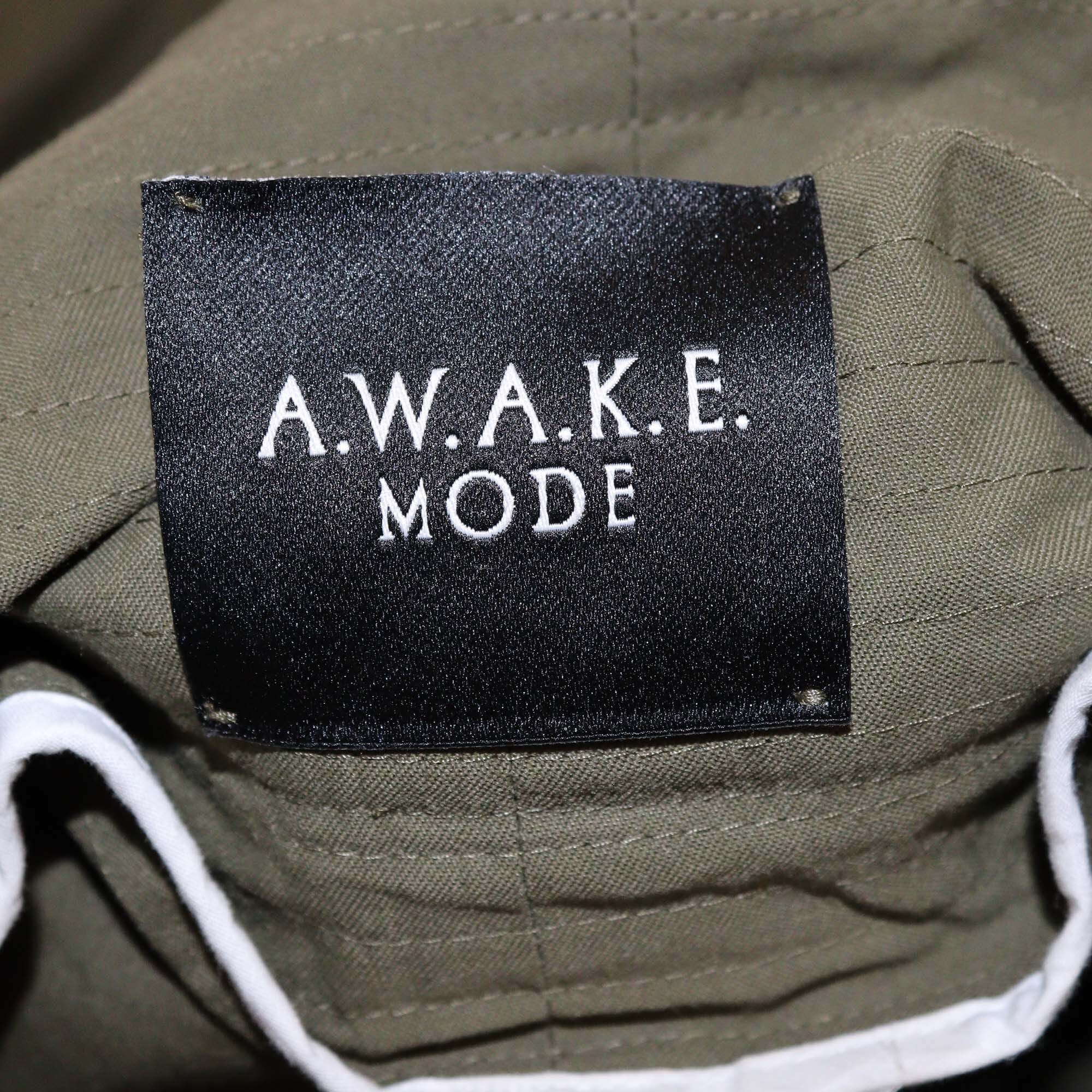 A.W.A.K.E Mode Army Green Drawstring Hakama Oversized Pants Womens A.W.A.K.E Mode