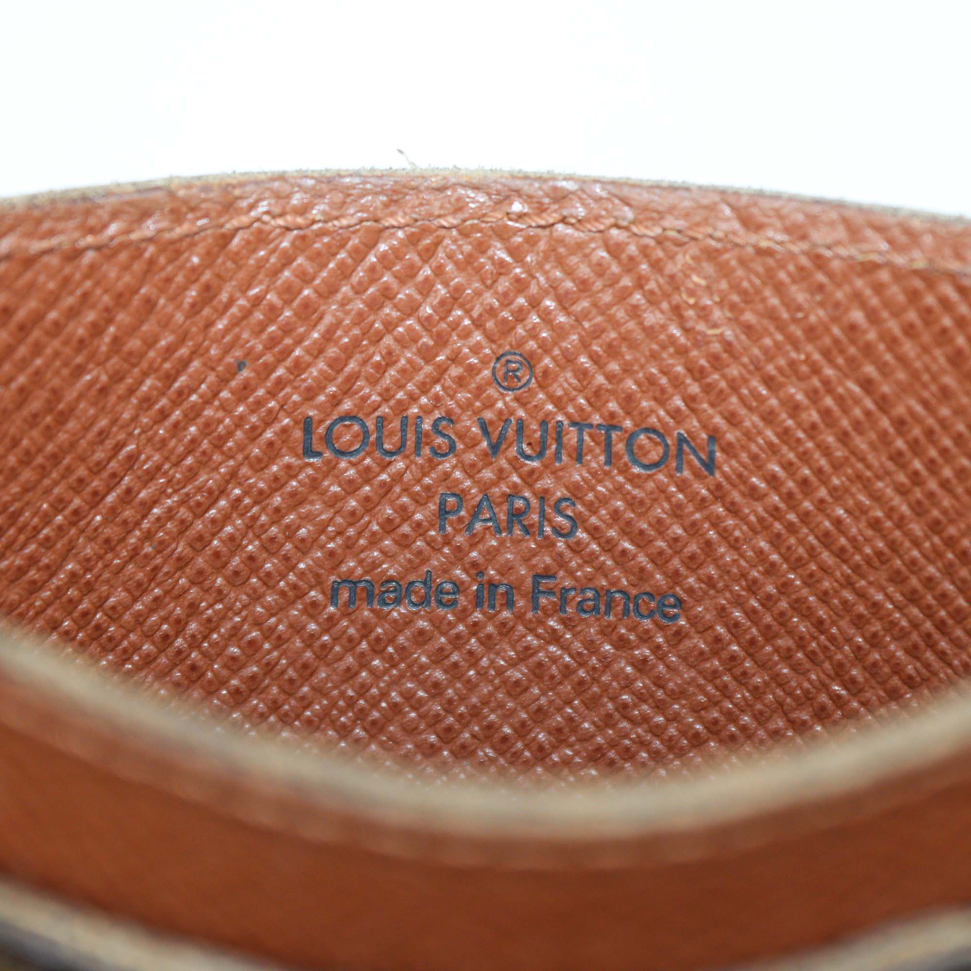 Louis Vuitton Brown Monogram Canvas Card Holder
