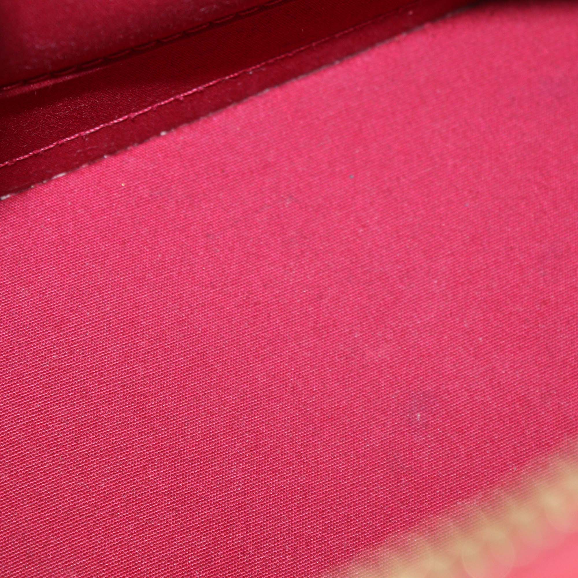 Louis Vuitton Indian Rose Monogram Vernis Alma BB Bag