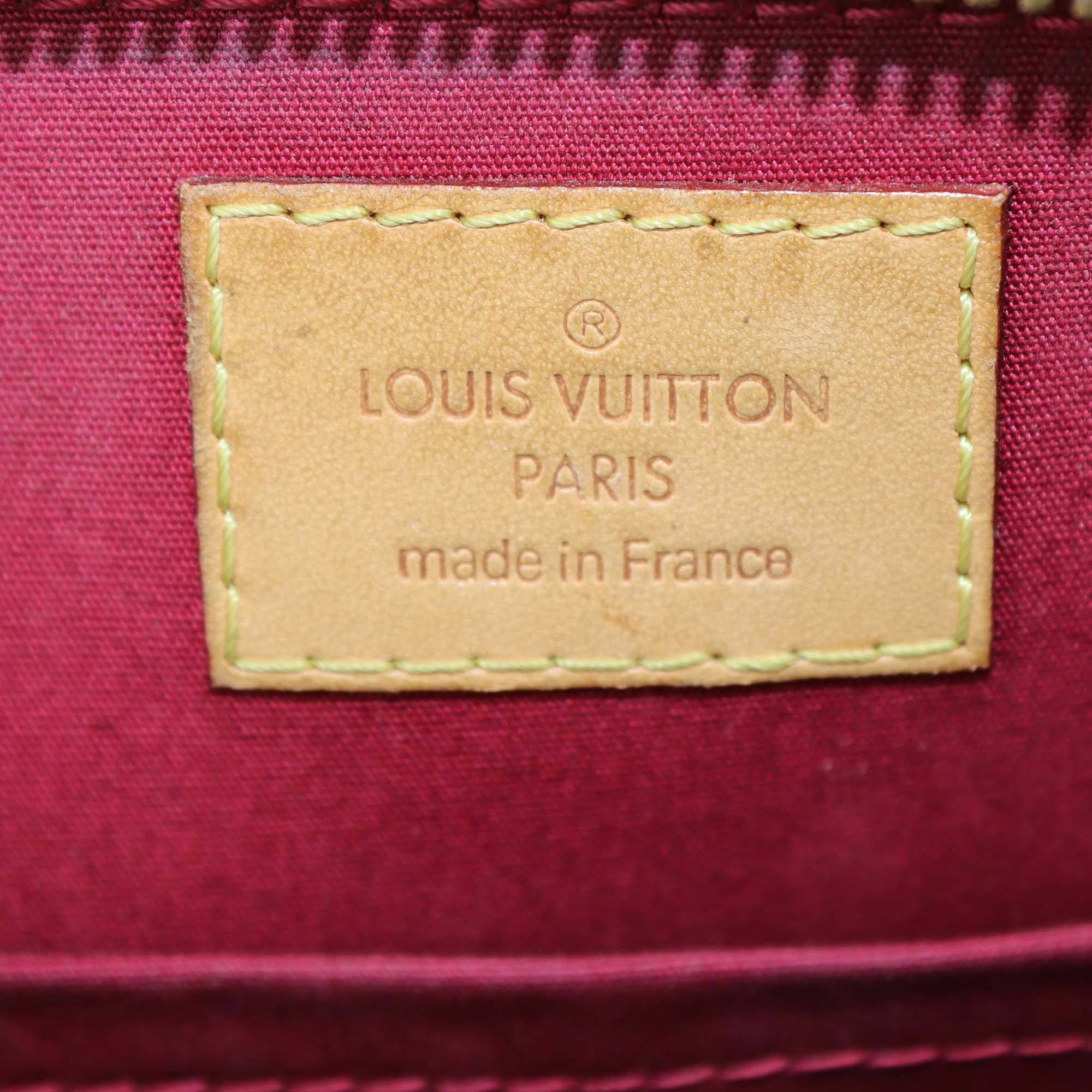 Louis Vuitton Indian Rose Monogram Vernis Alma BB Bag