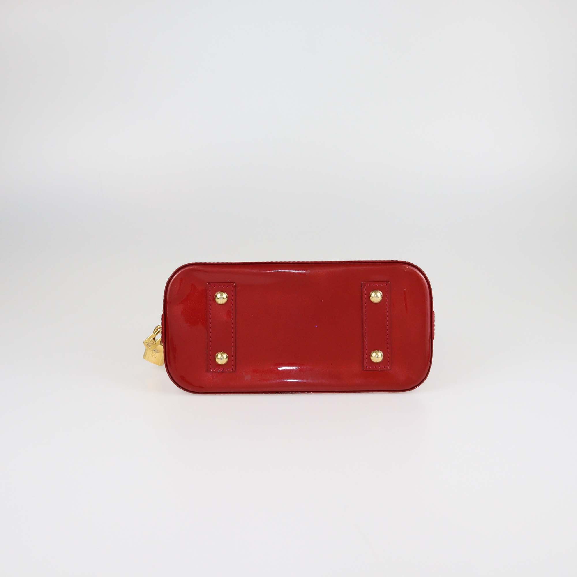 Louis Vuitton Indian Rose Monogram Vernis Alma BB Bag