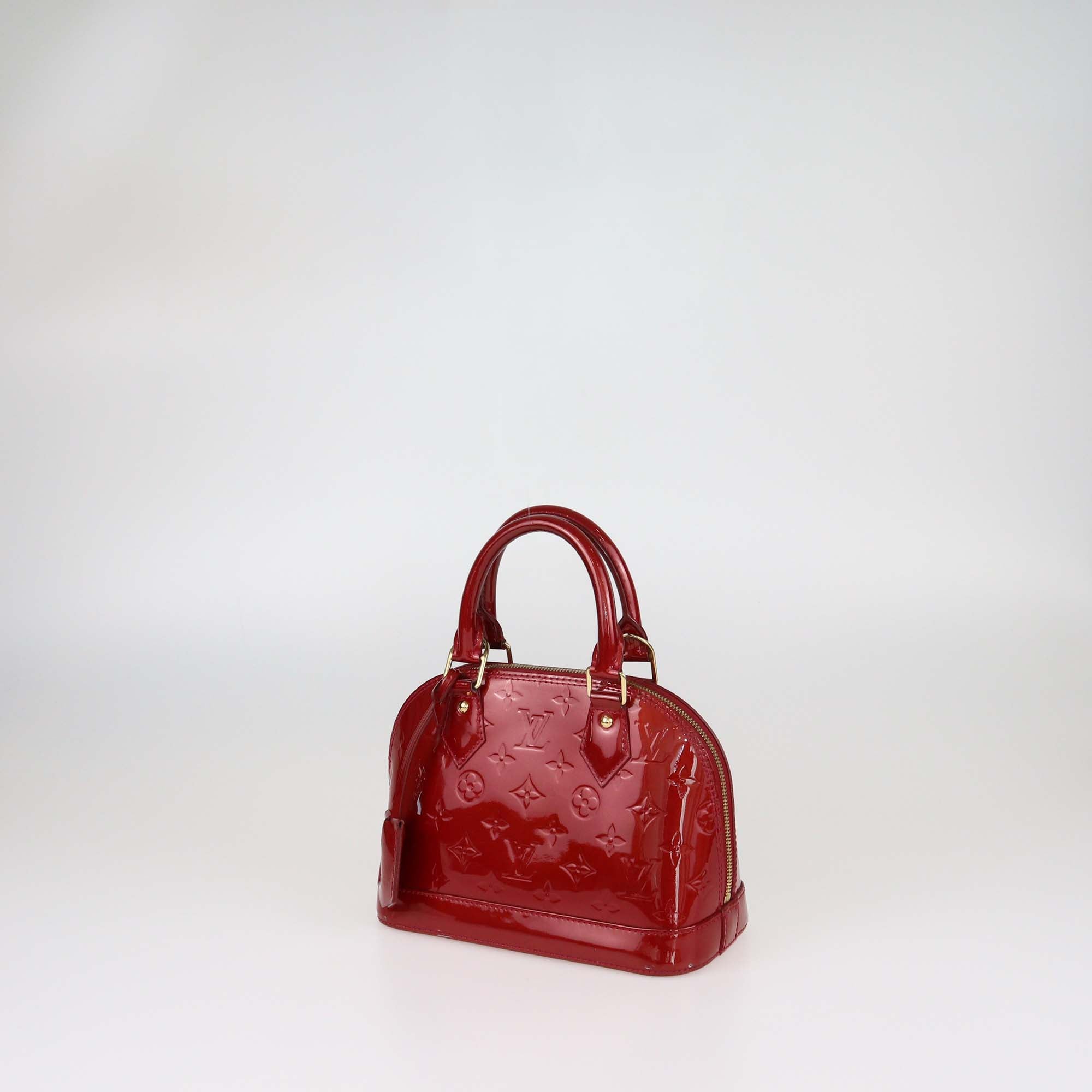 Louis Vuitton Indian Rose Monogram Vernis Alma BB Bag