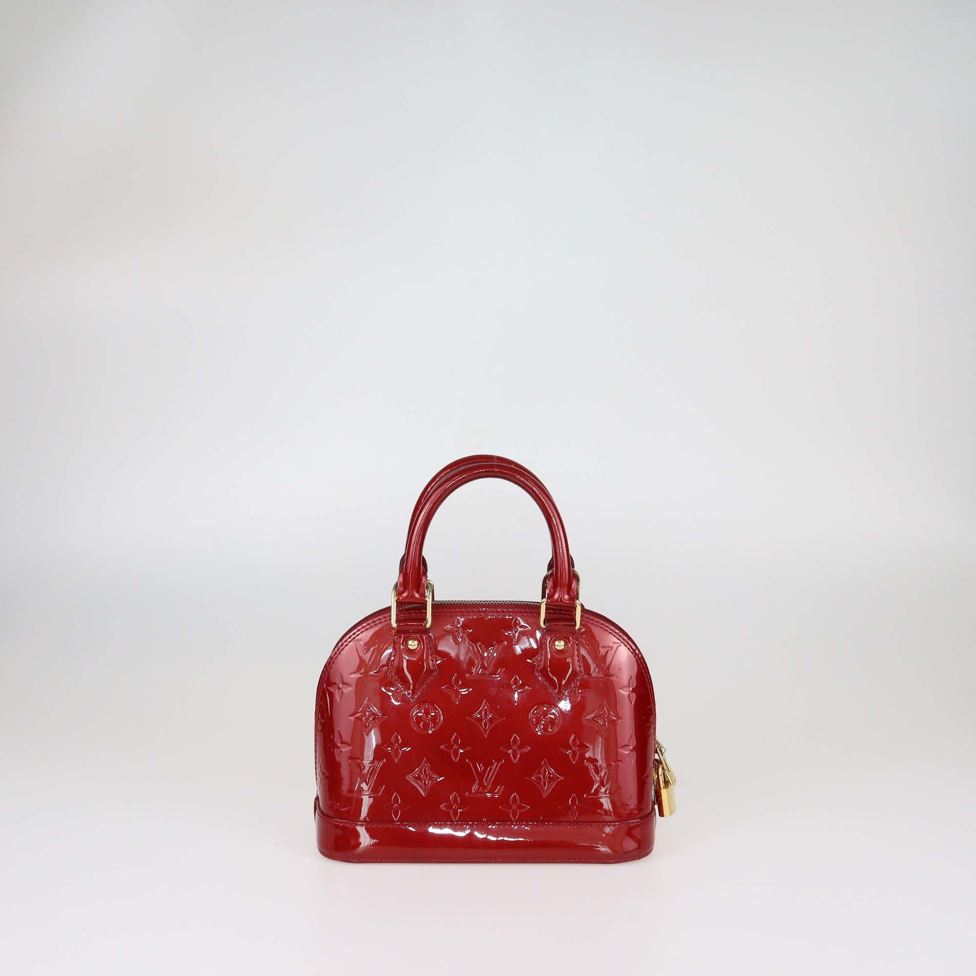 Louis Vuitton Indian Rose Monogram Vernis Alma BB Bag