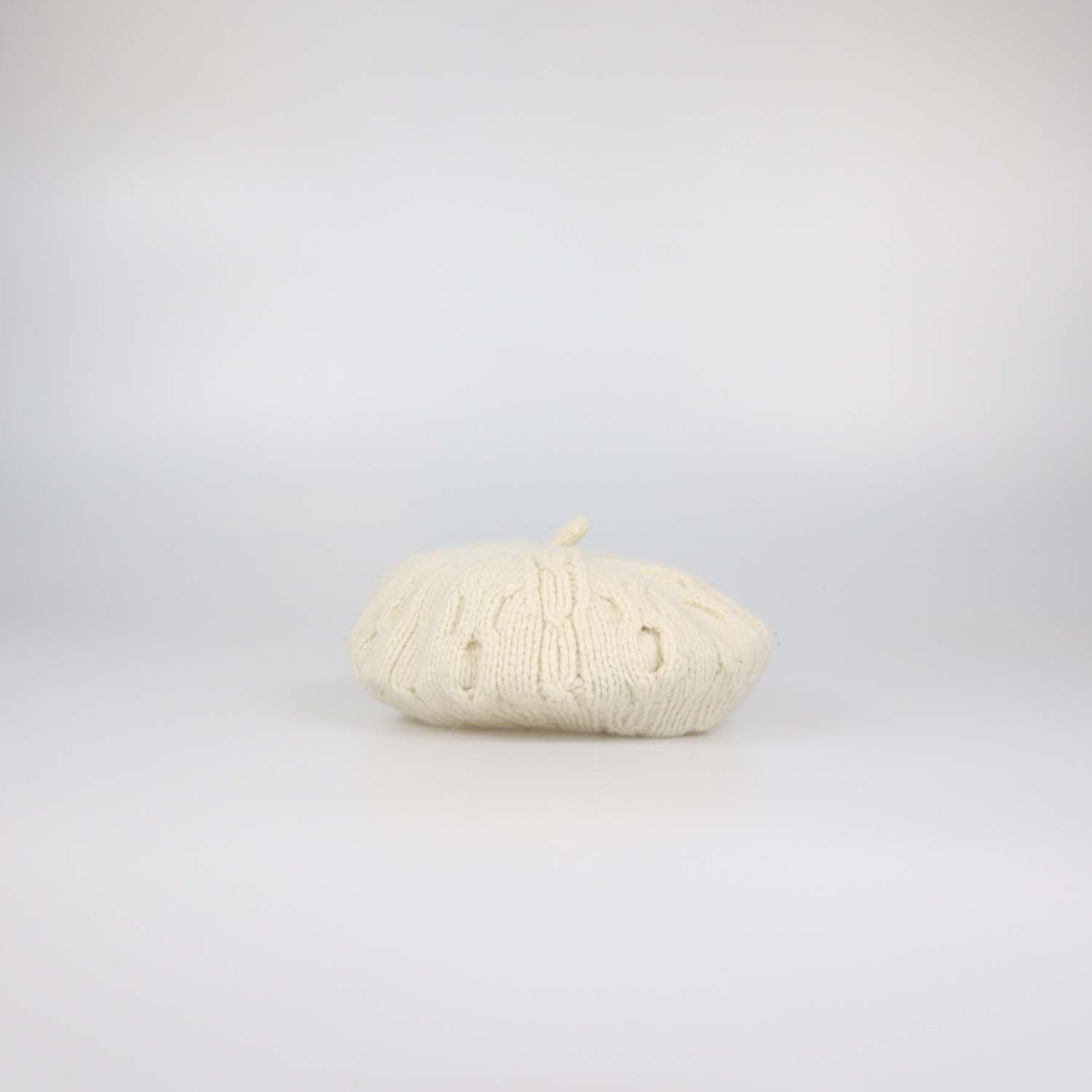 Givenchy Cream Wool and Cashmere Knitted Beanie