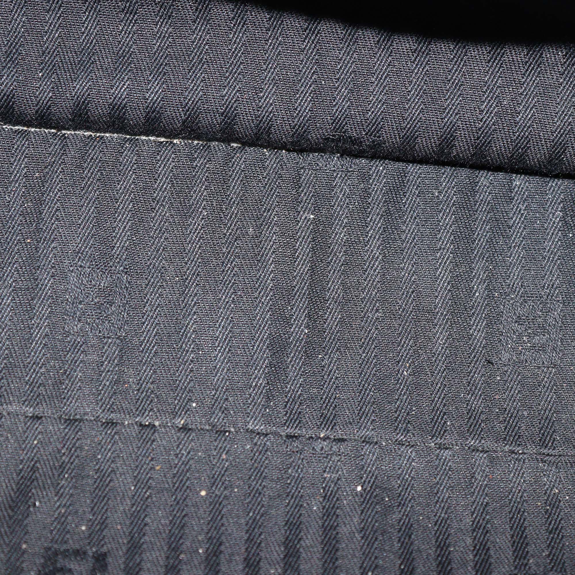 Fendi Black Leather Small 2Jours Tote