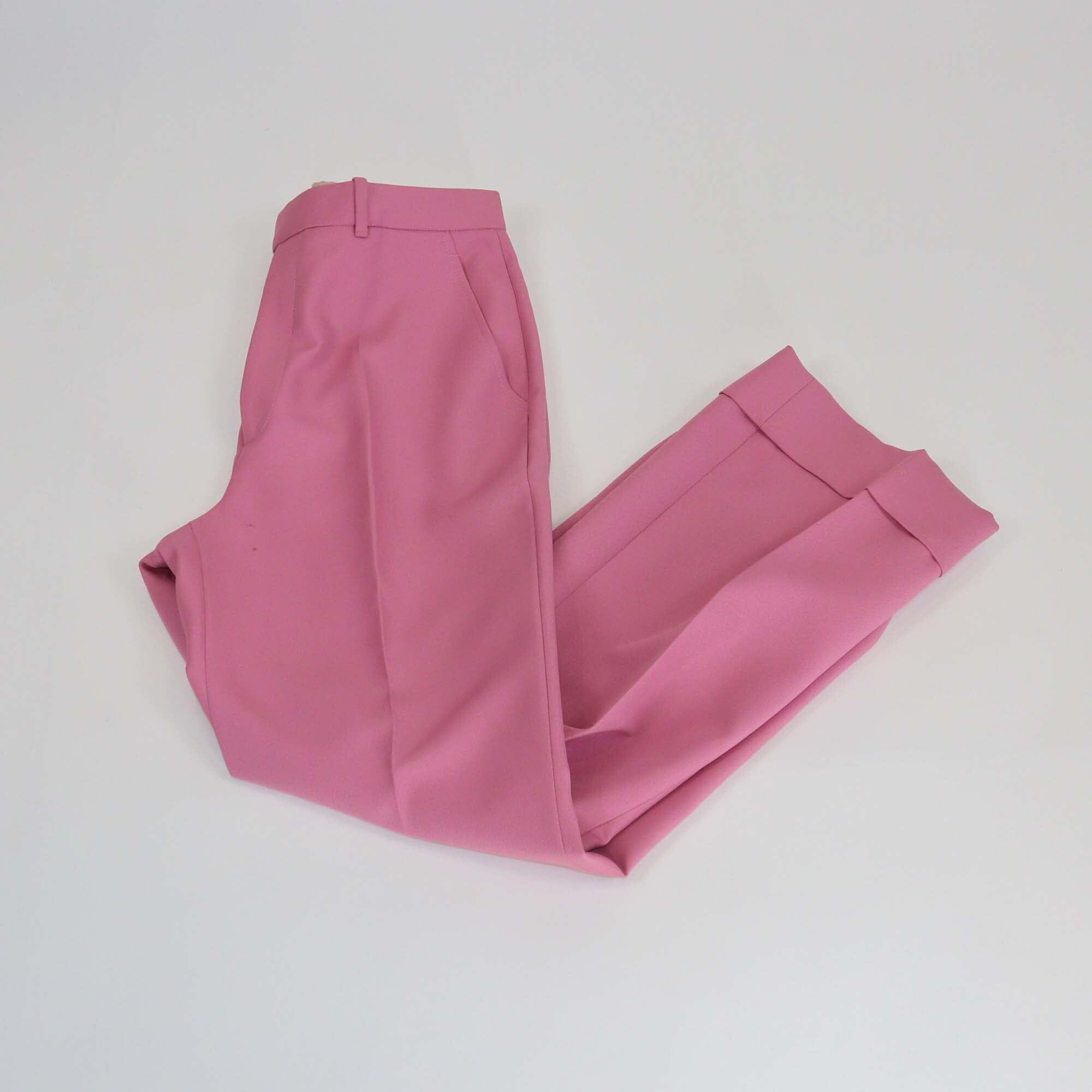 Gucci Pink Wide Leg Trouser Womens Gucci