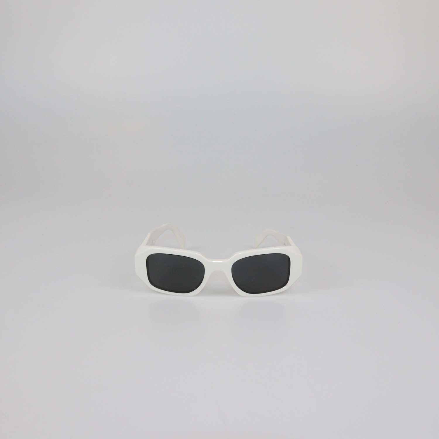 Prada White/Black Symbole Sunglasses