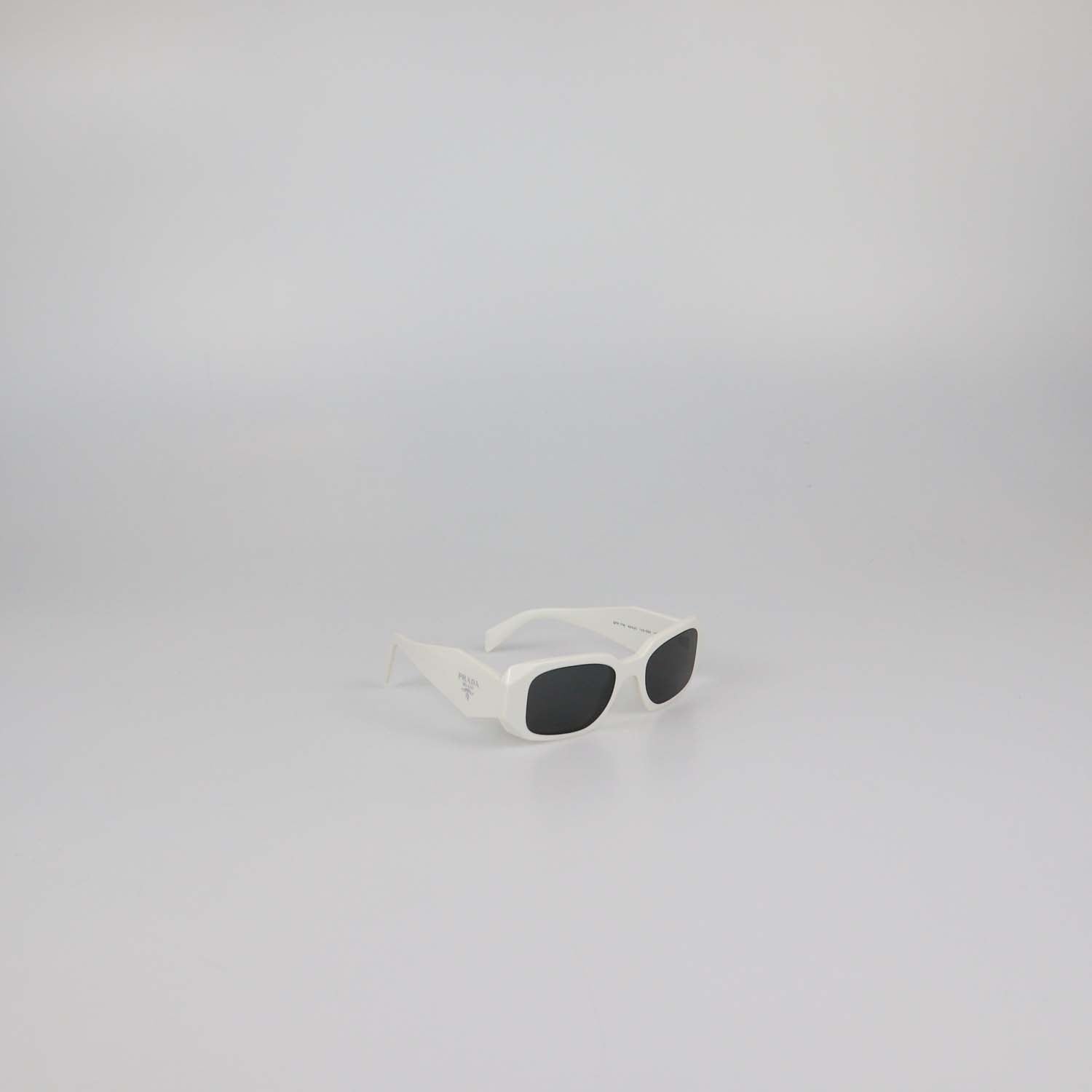 Prada White/Black Symbole Sunglasses