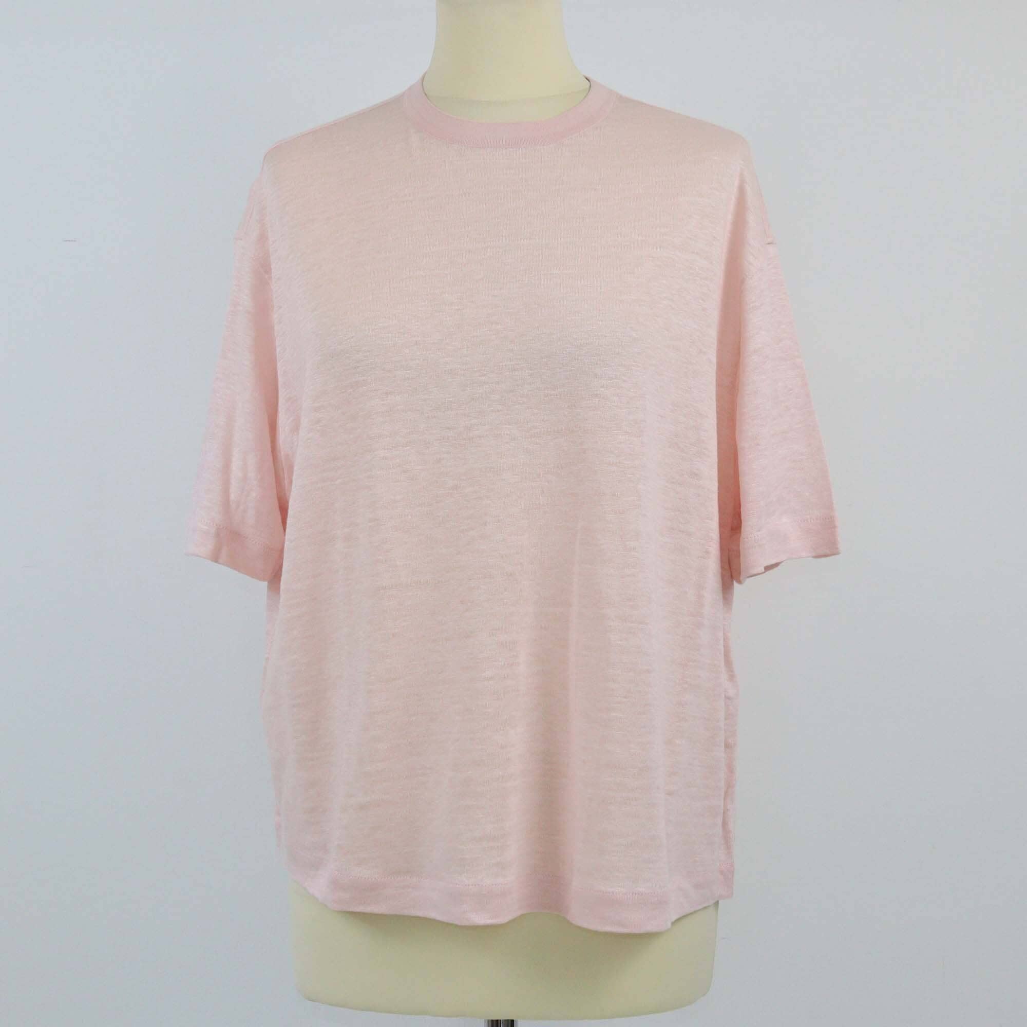 Loro Piana Pink Gargano Short Sleeve Shirt Womens Loro Piana