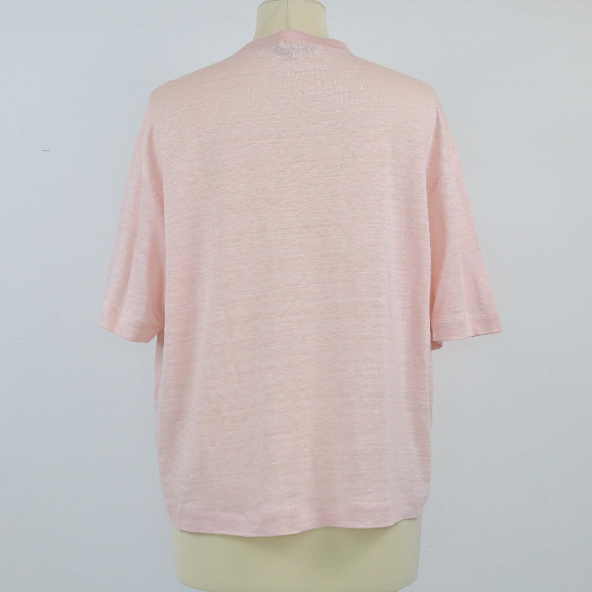 Loro Piana Pink Gargano Short Sleeve Shirt Womens Loro Piana