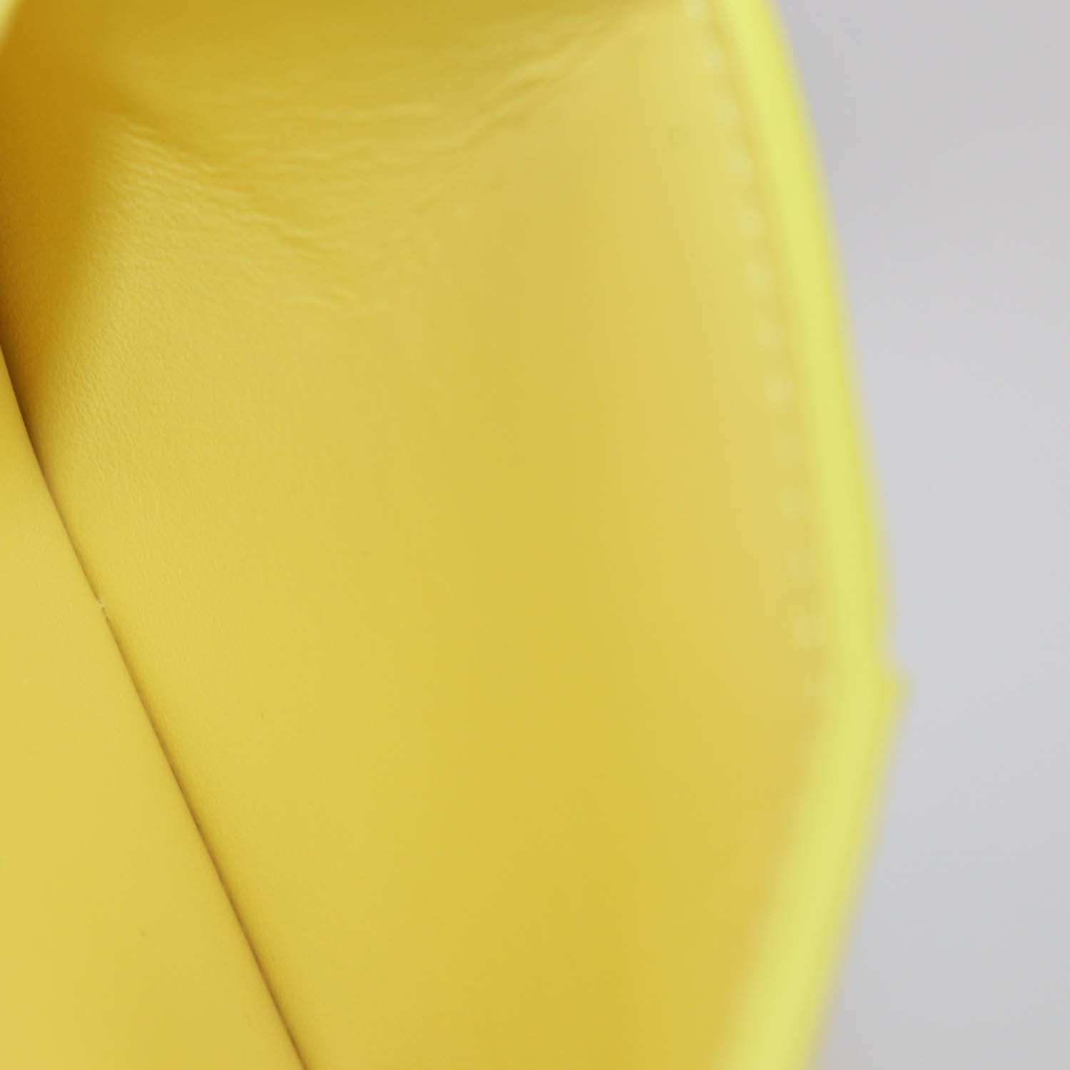 Bottega Veneta Yellow Intreccio Leather Cassette Card Case