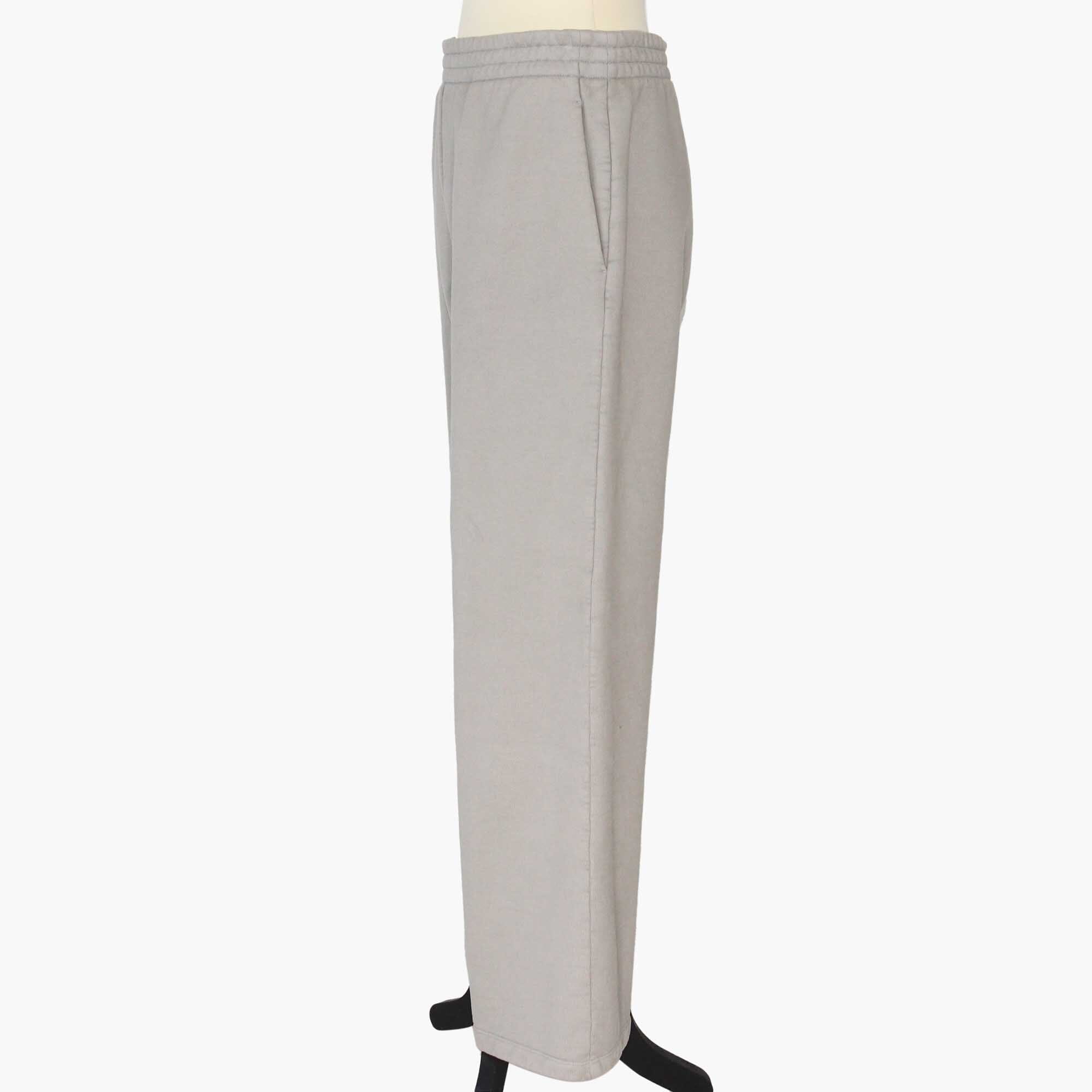 Prada Gray Straight Leg Drawstring Pants Clothing Prada