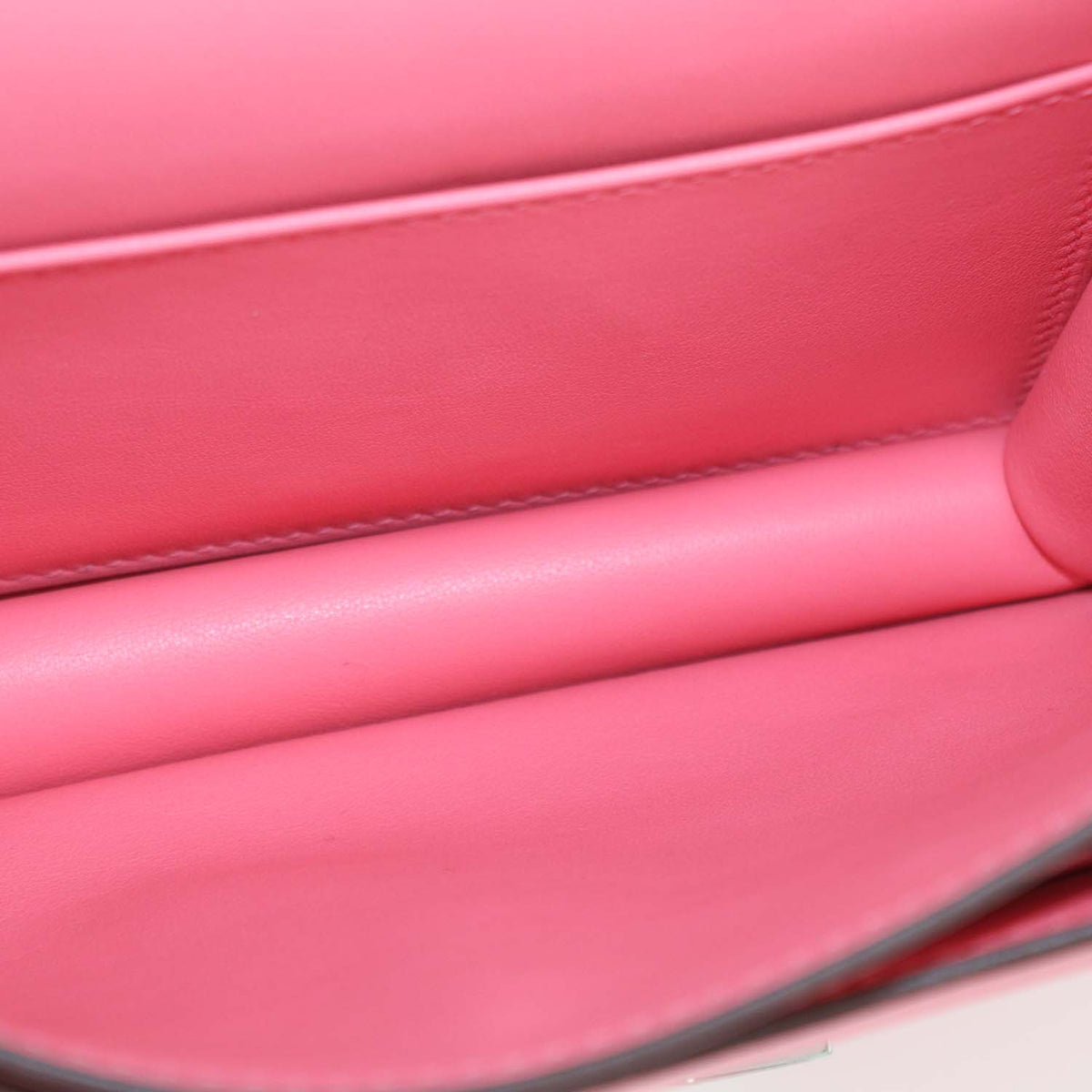 Hermes Rose Azalee Swift Leather Constance 18 Shoulder Bag